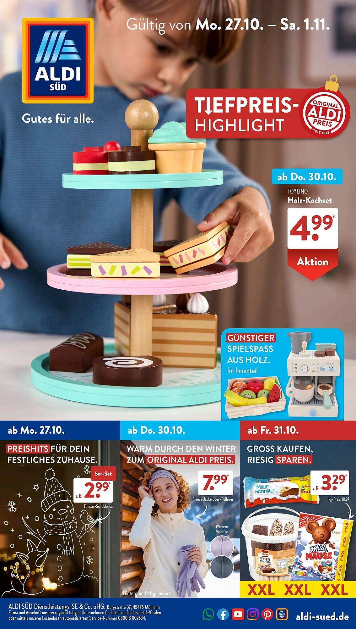 Aldi Süd Prospekt (2025-10-27 - 2025-11-02) | 1