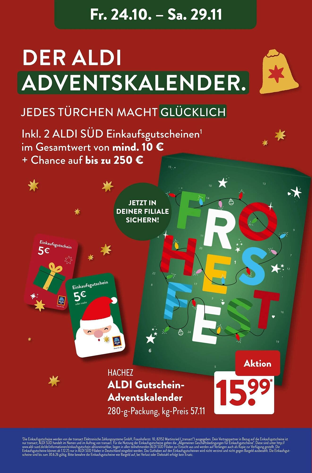 Aldi Süd Prospekt (2025-10-27 - 2025-11-02) | 28