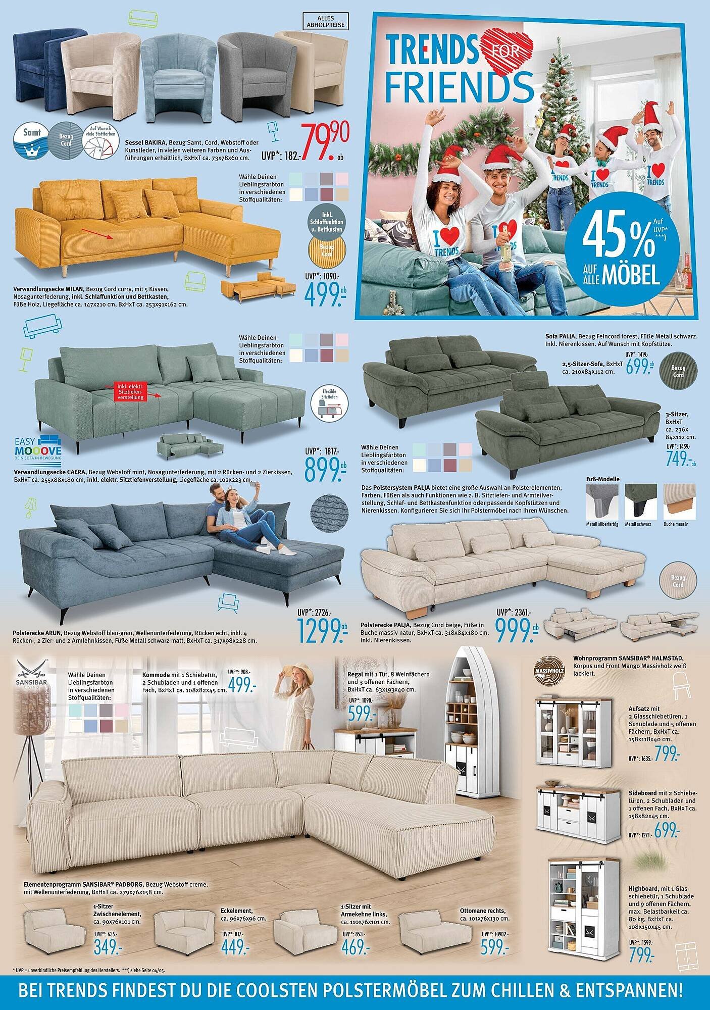 Trends Möbel Prospekt (2025-11-01 - 2025-11-14) | 2