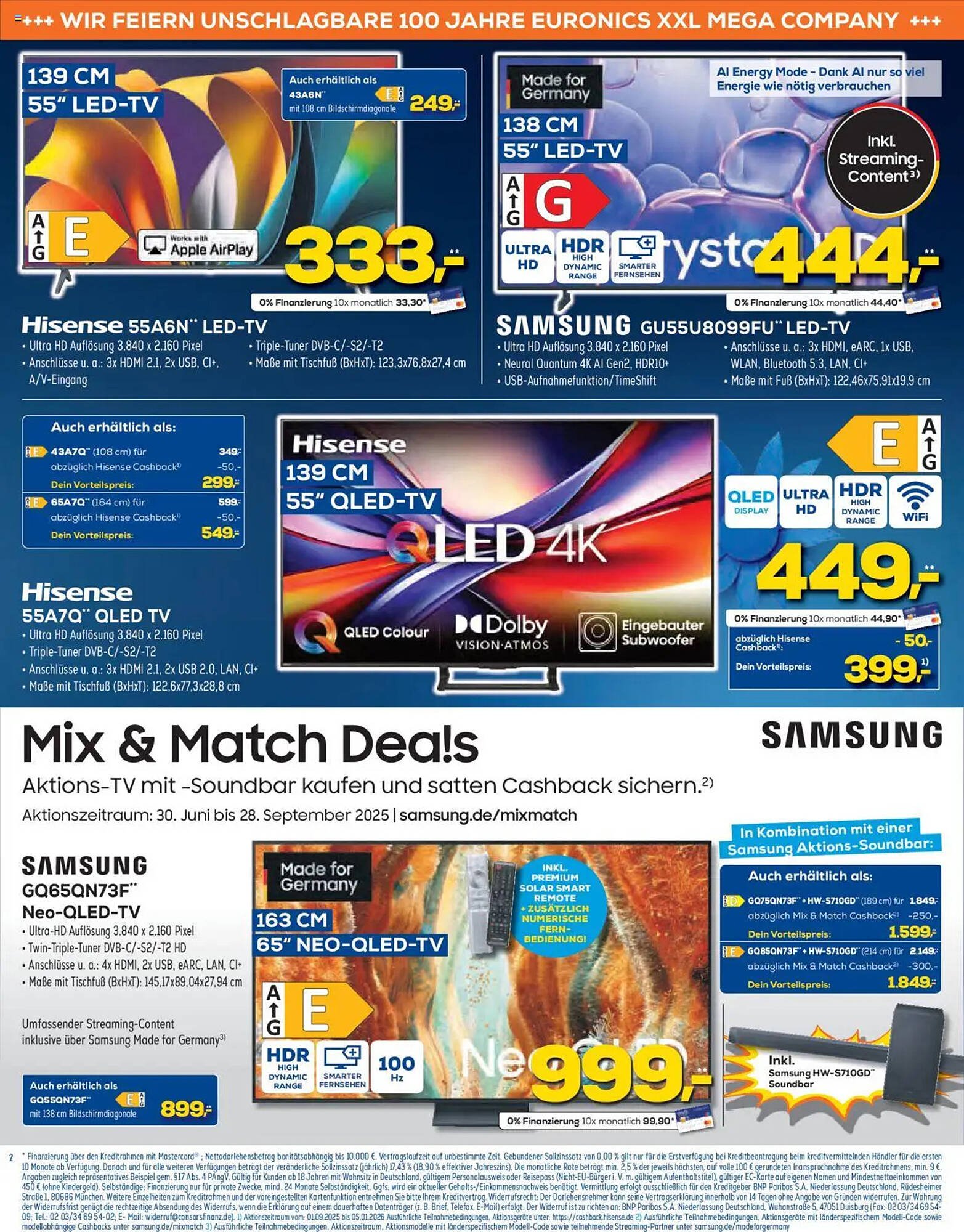 Euronics Prospekt (2025-09-10 - 2025-09-16) | 2