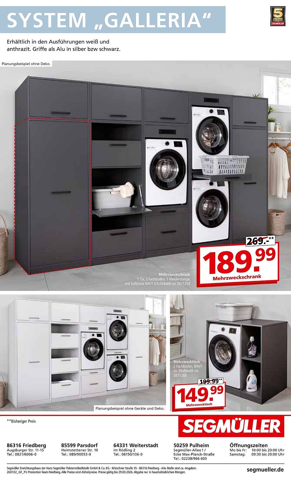 Segmüller Prospekt (2025-12-29 - 2026-03-29)