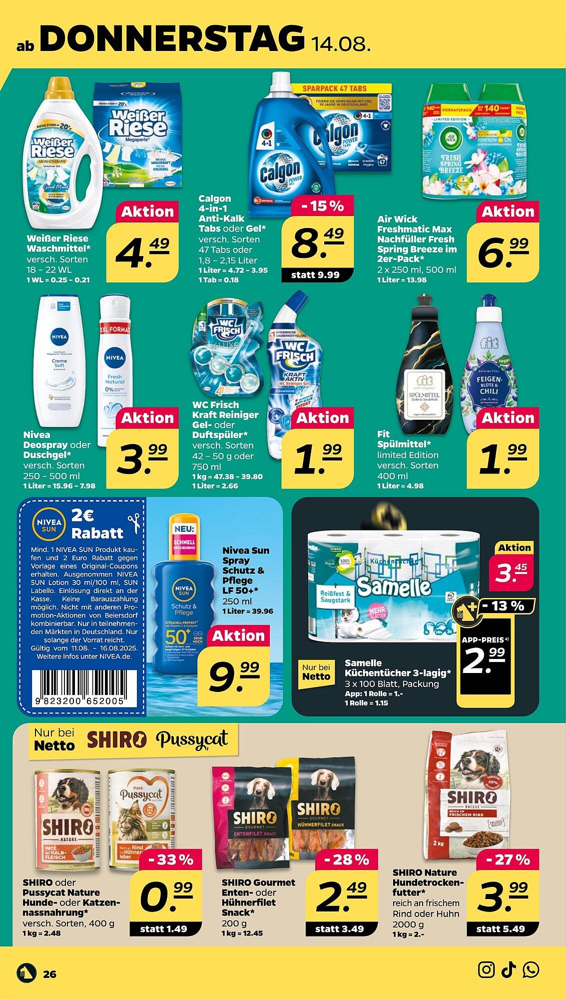 NETTO Prospekt (2025-08-11 - 2025-08-16) | 28