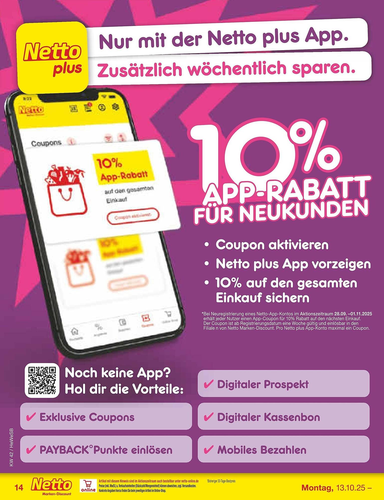 Netto Marken-Discount Prospekt (2025-10-13 - 2025-10-18)