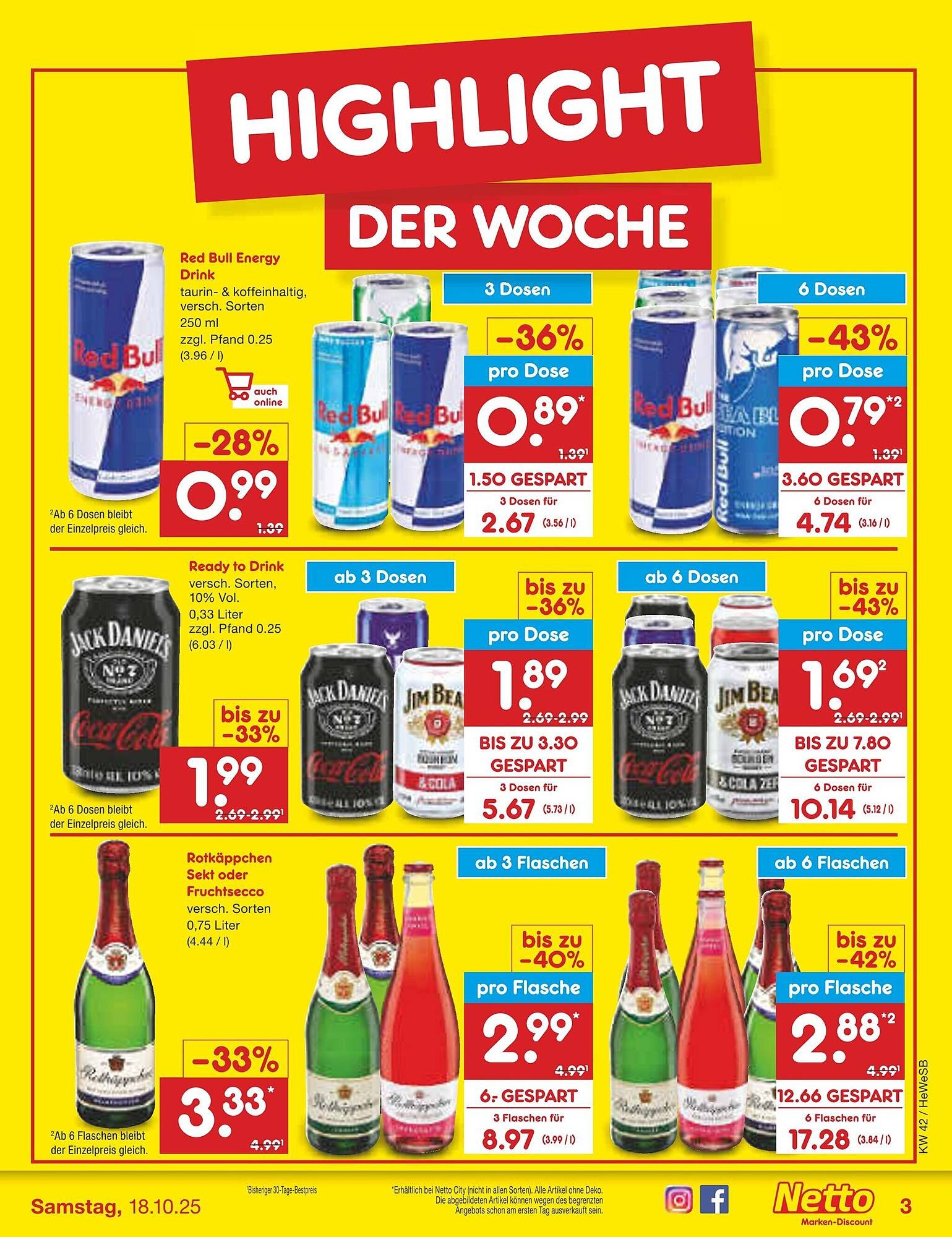 Netto Marken-Discount Prospekt (2025-10-13 - 2025-10-18)