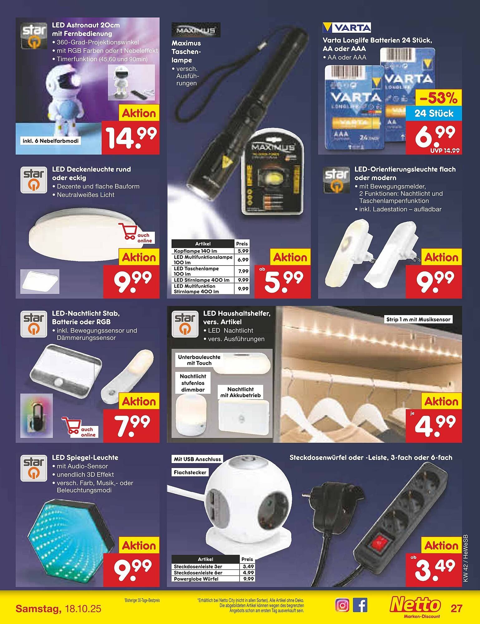Netto Marken-Discount Prospekt (2025-10-13 - 2025-10-18)
