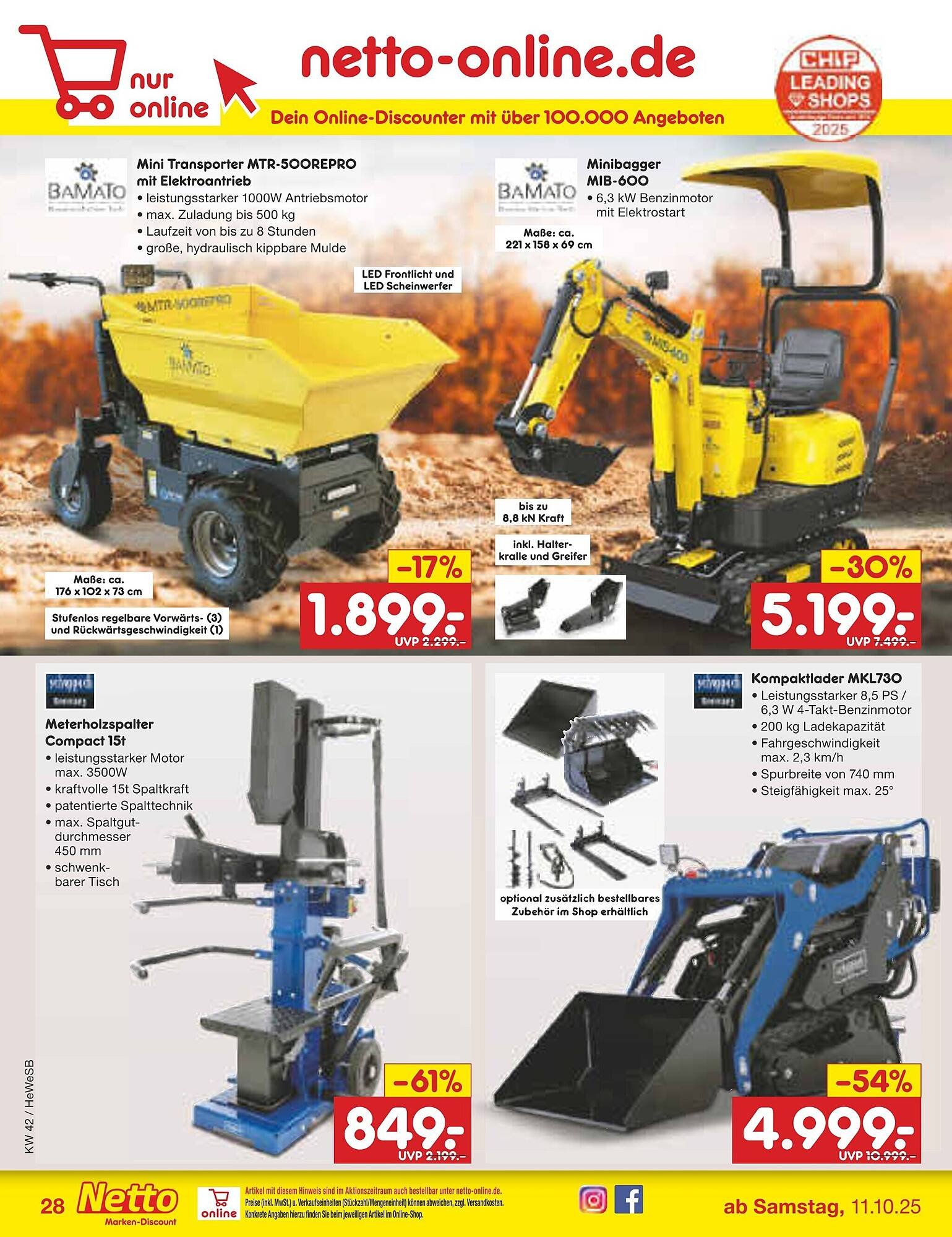 Netto Marken-Discount Prospekt (2025-10-13 - 2025-10-18)