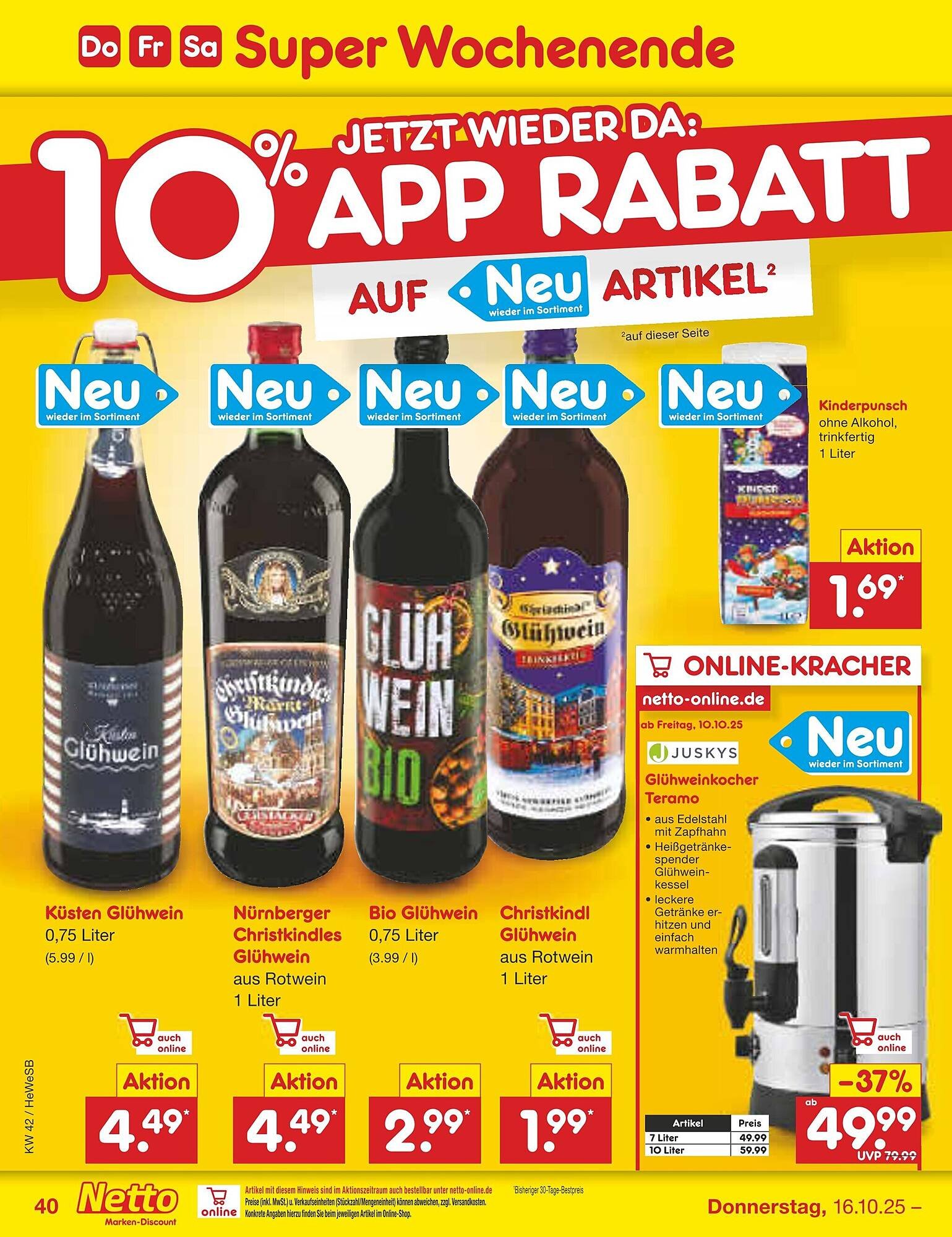 Netto Marken-Discount Prospekt (2025-10-13 - 2025-10-18)