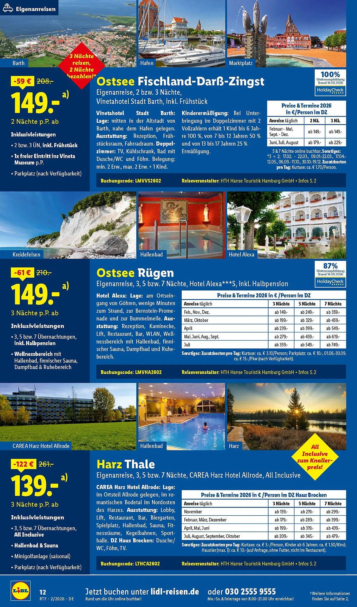 Lidl Reisen Prospekt