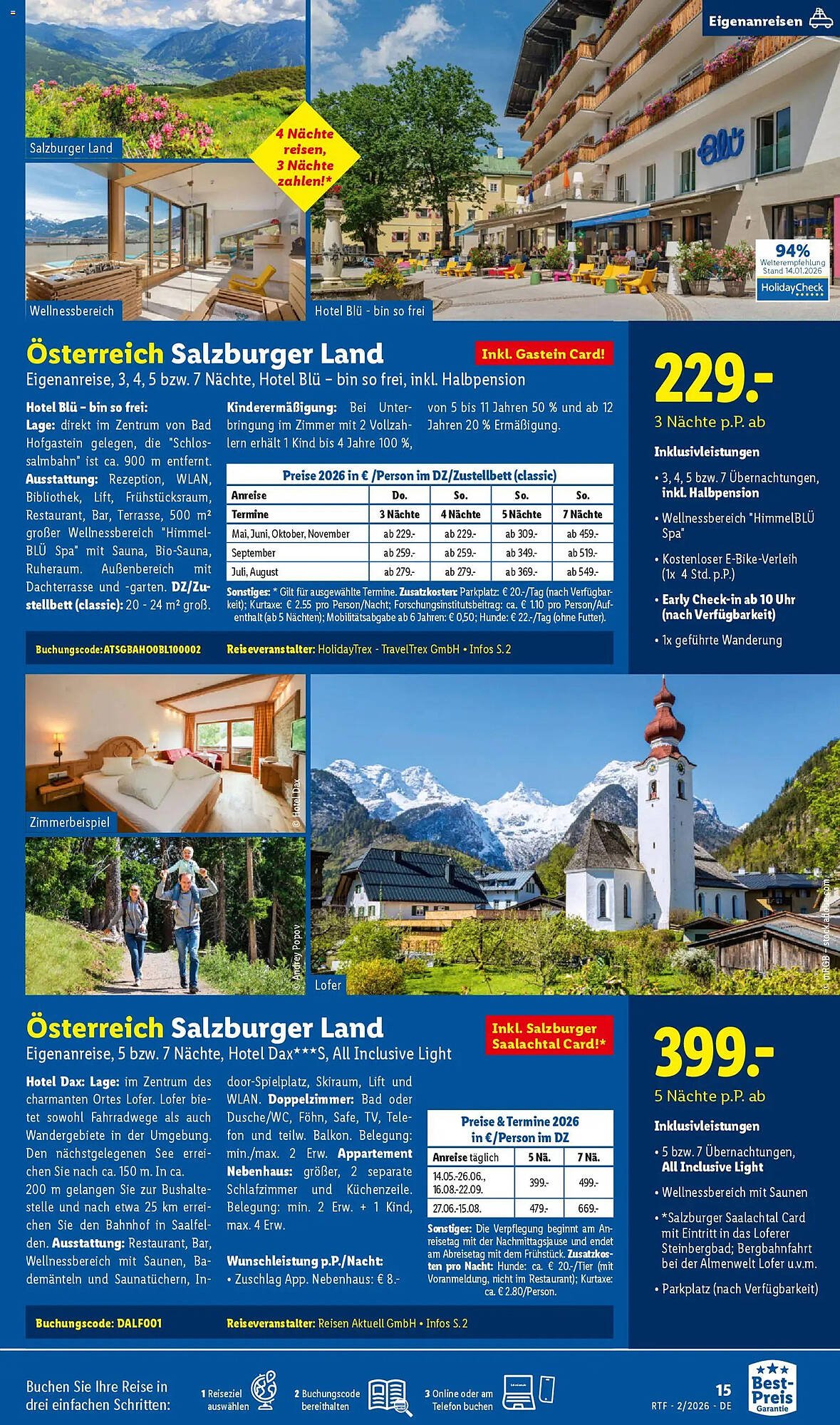 Lidl Reisen Prospekt