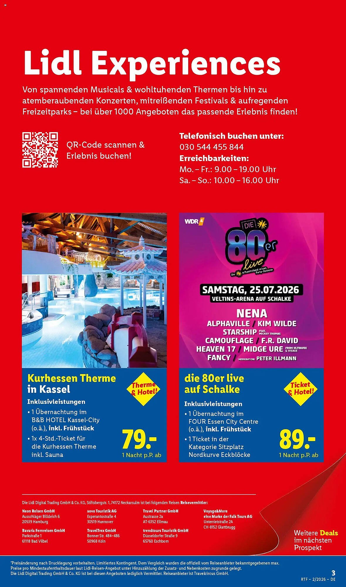 Lidl Reisen Prospekt