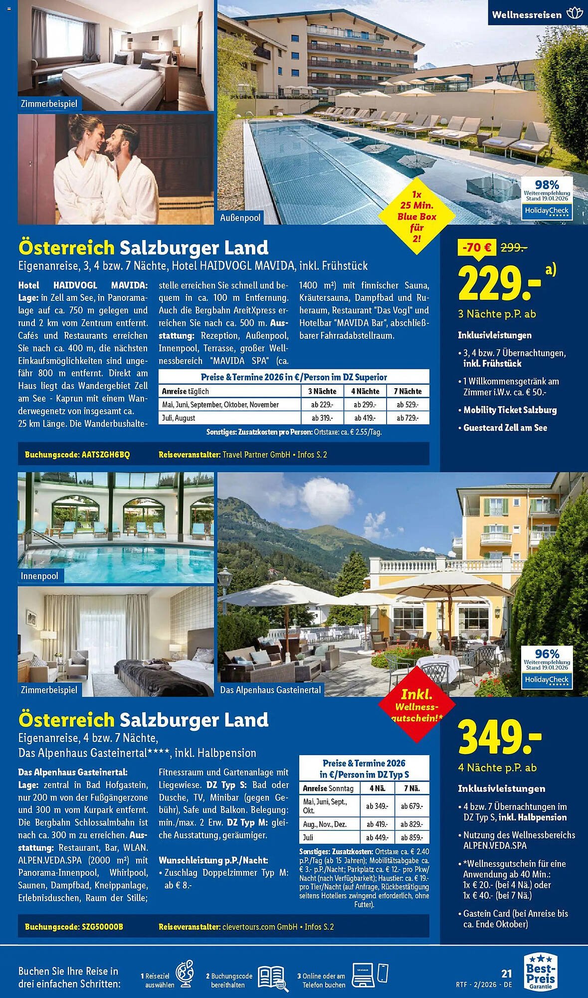 Lidl Reisen Prospekt