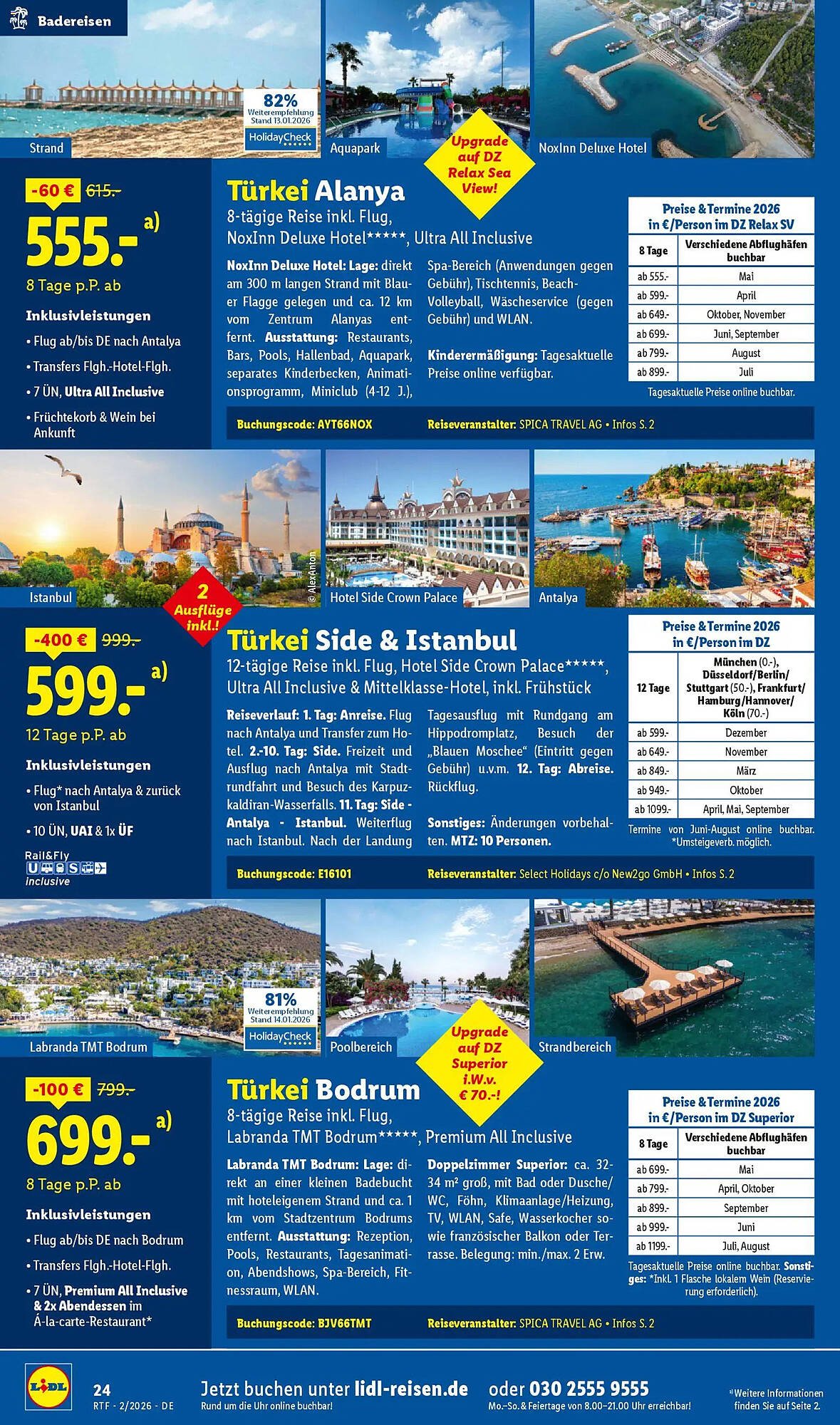 Lidl Reisen Prospekt