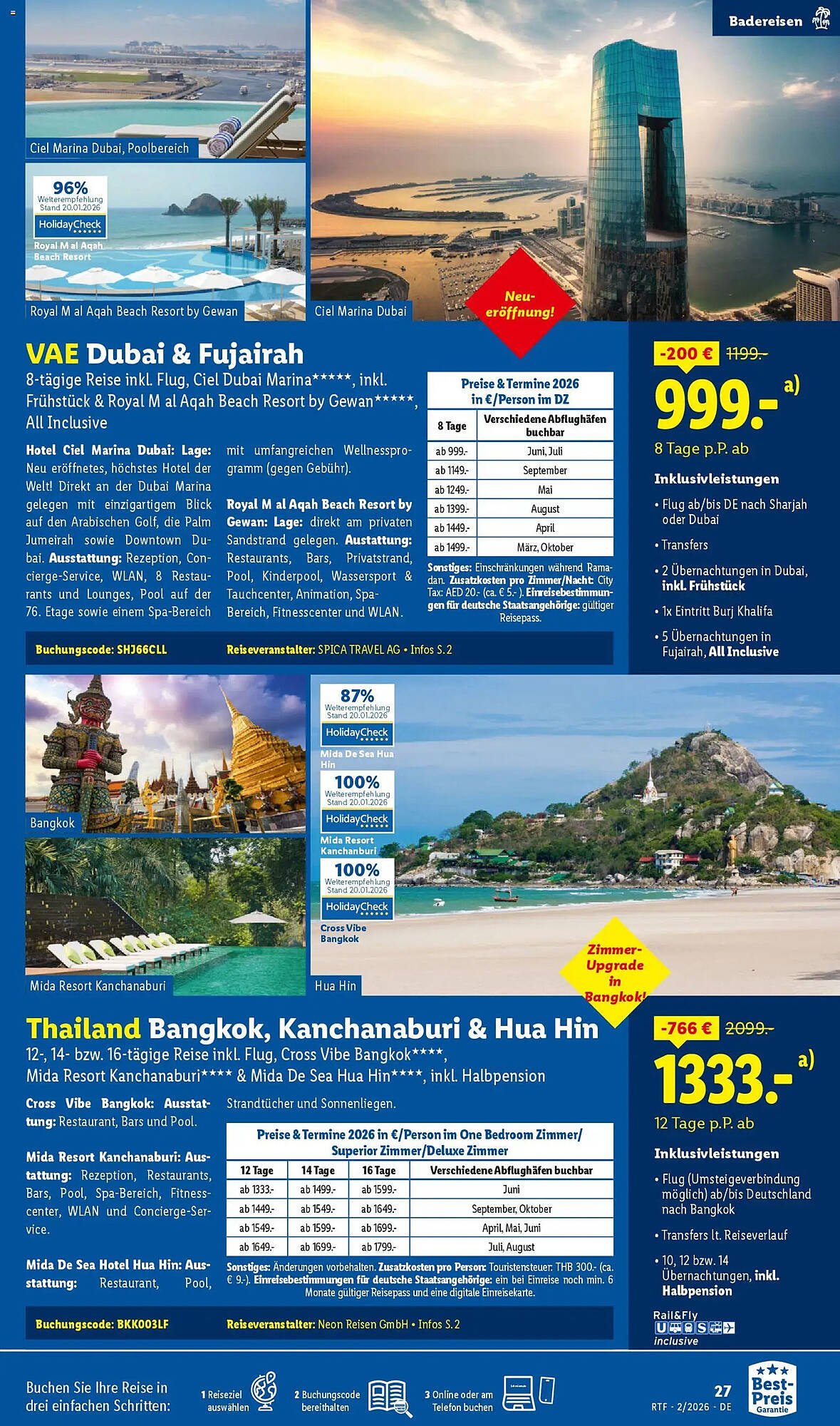 Lidl Reisen Prospekt