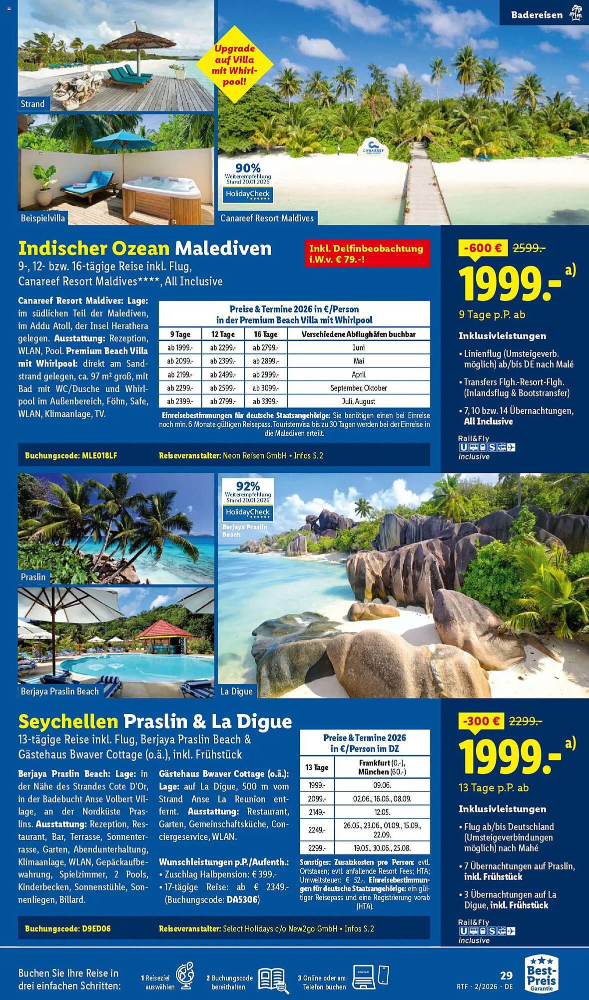 Lidl Reisen Prospekt