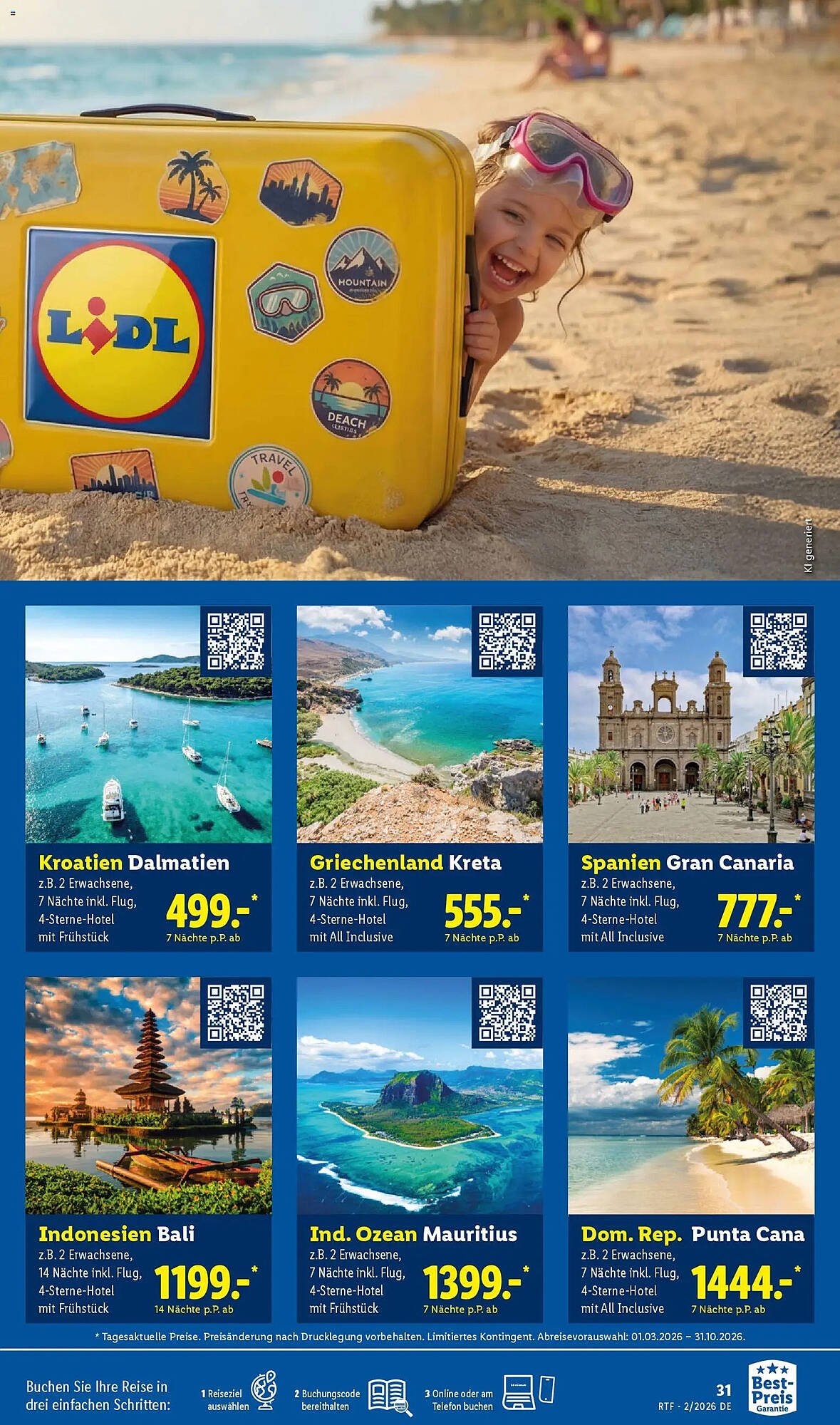 Lidl Reisen Prospekt