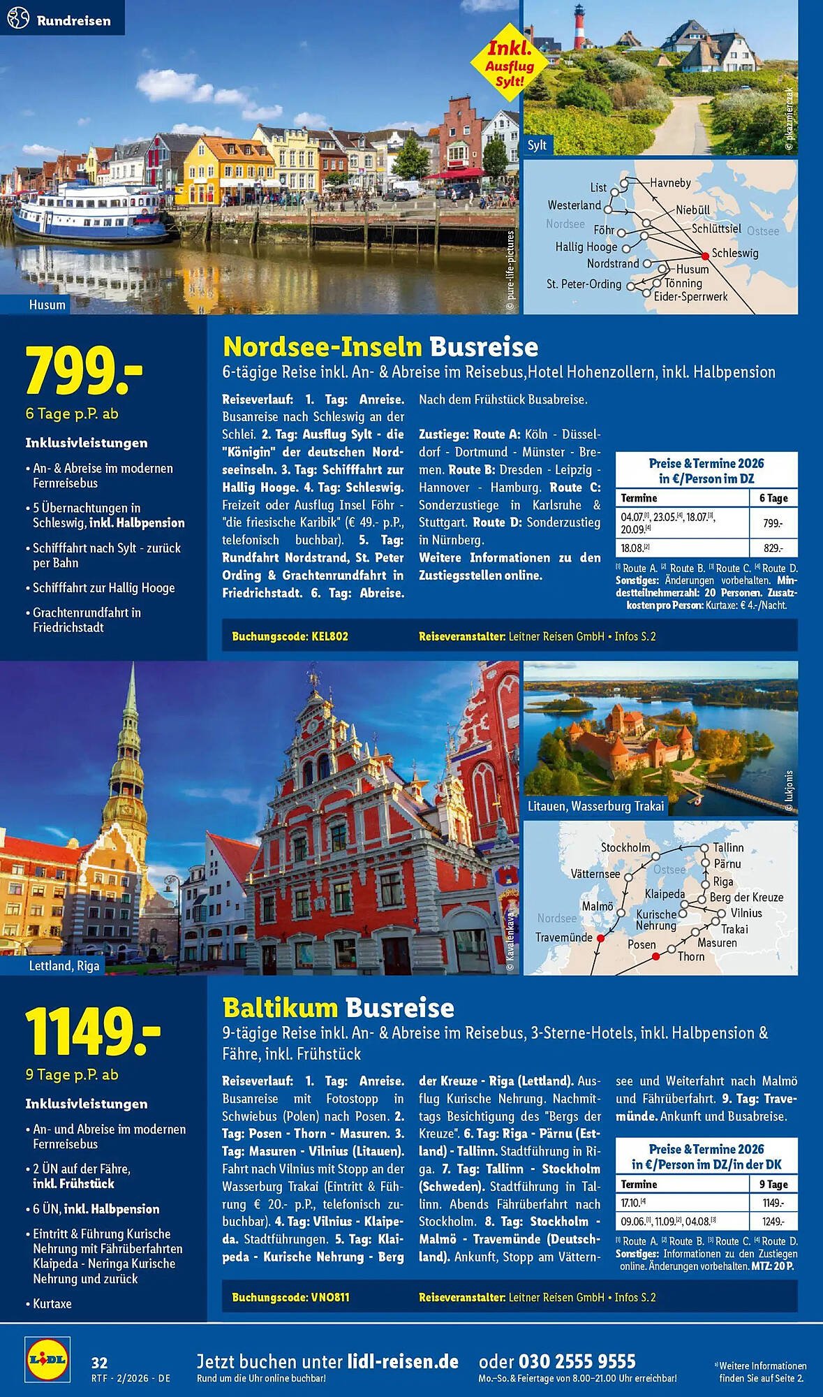 Lidl Reisen Prospekt