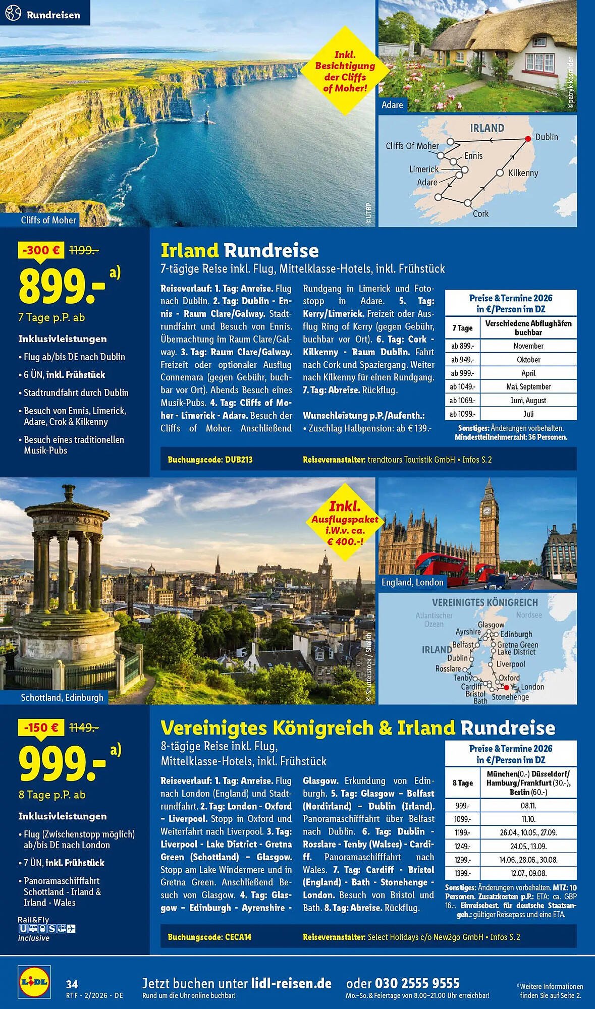 Lidl Reisen Prospekt