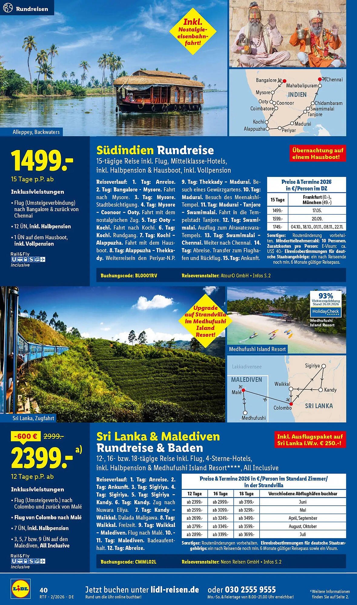 Lidl Reisen Prospekt