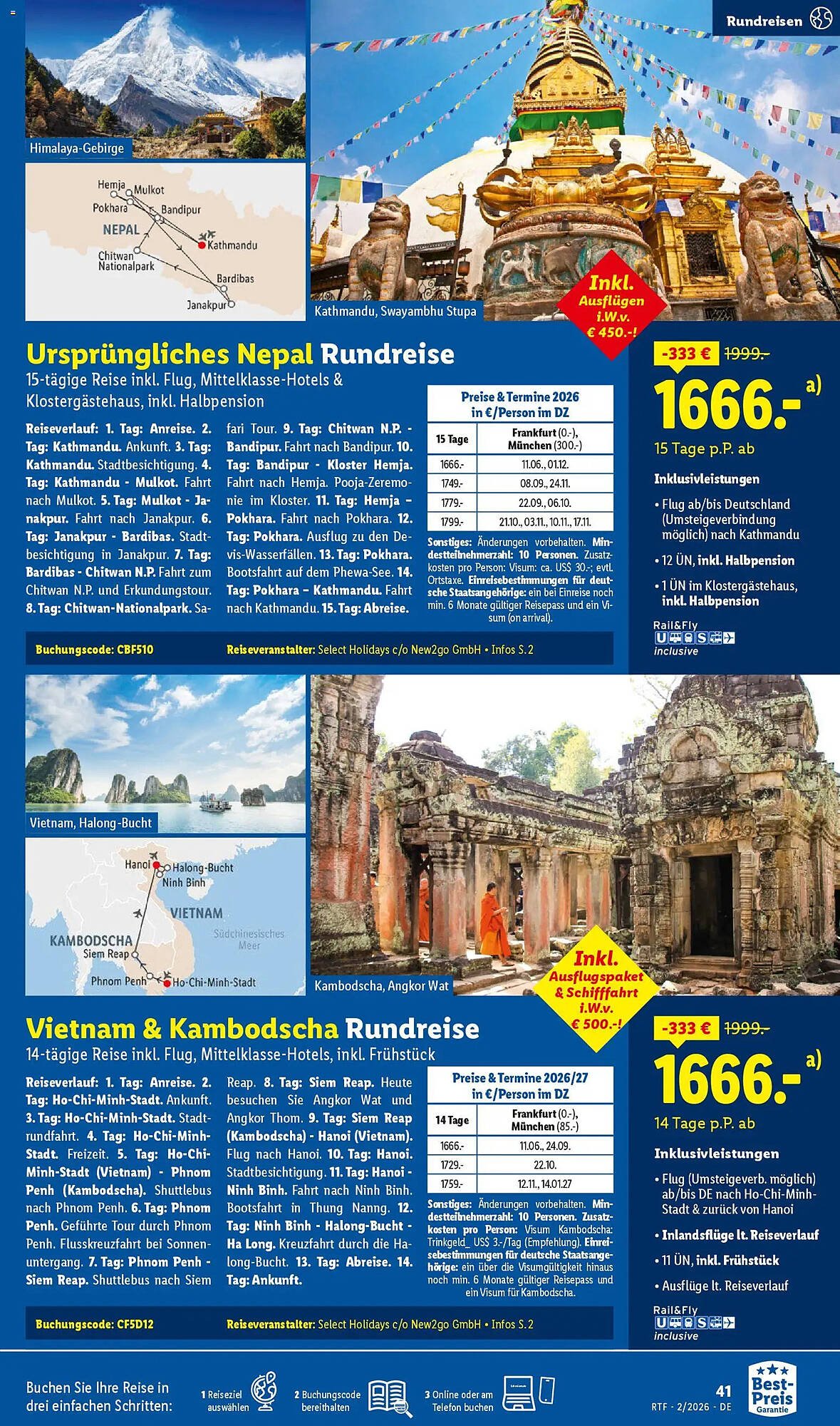 Lidl Reisen Prospekt