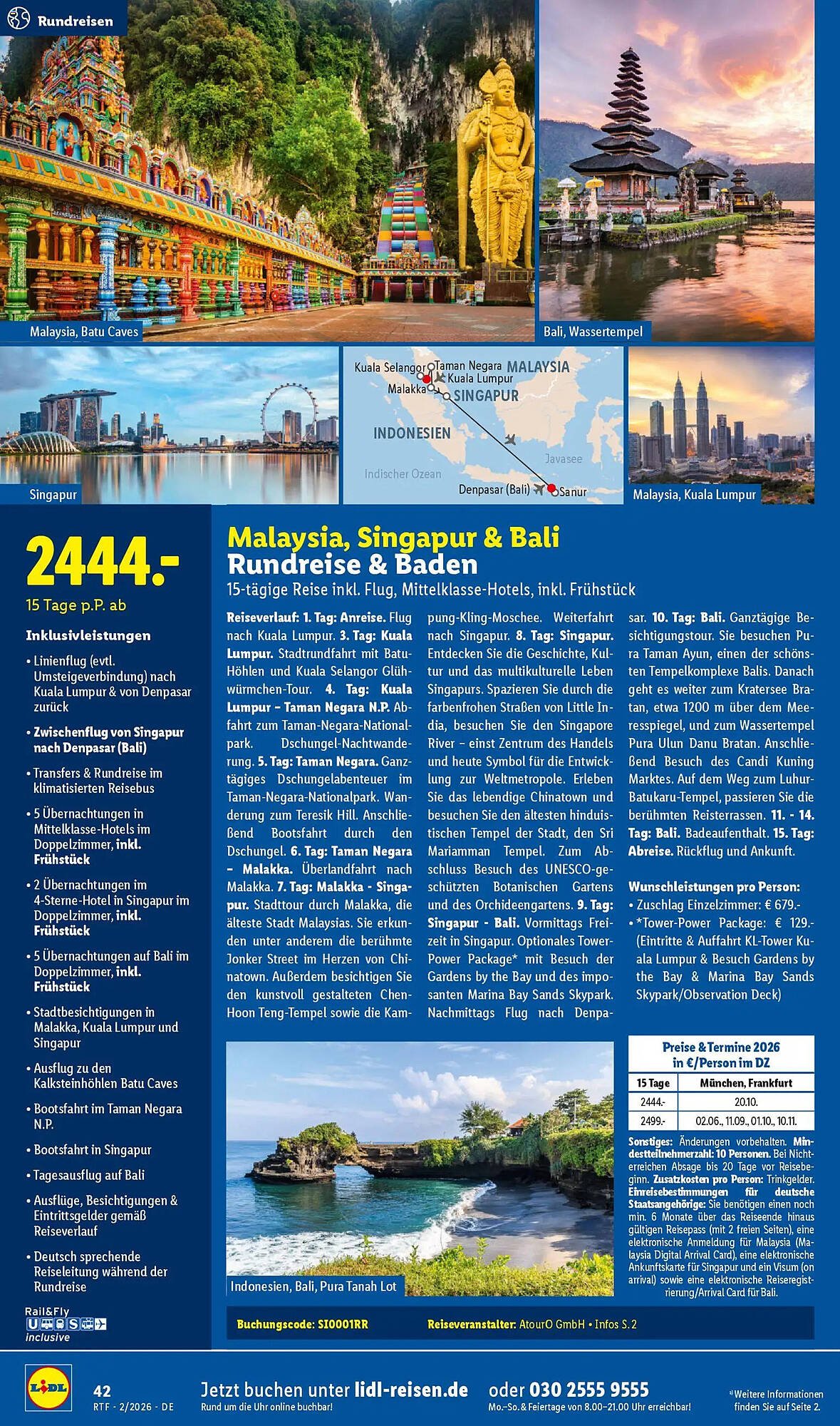 Lidl Reisen Prospekt