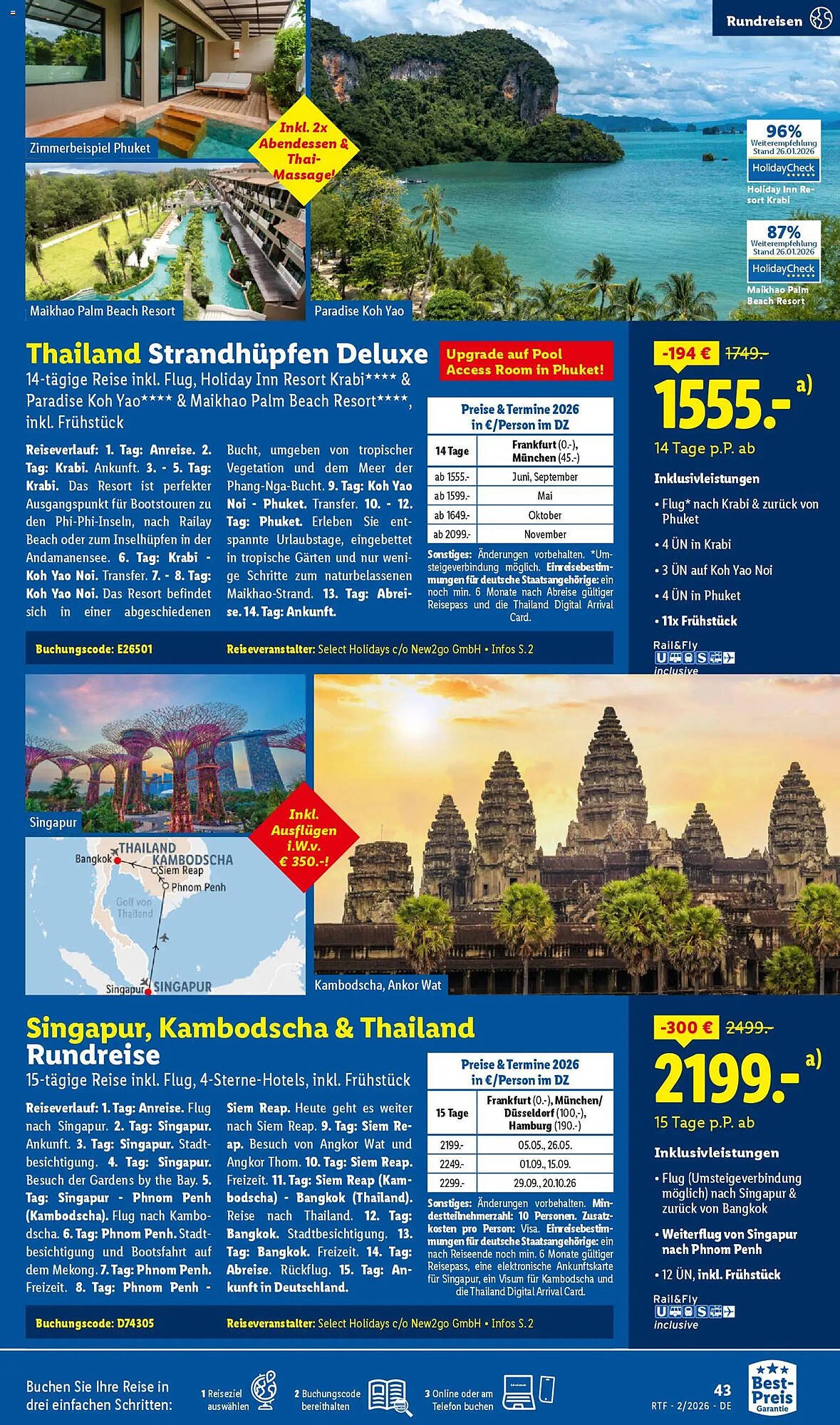 Lidl Reisen Prospekt