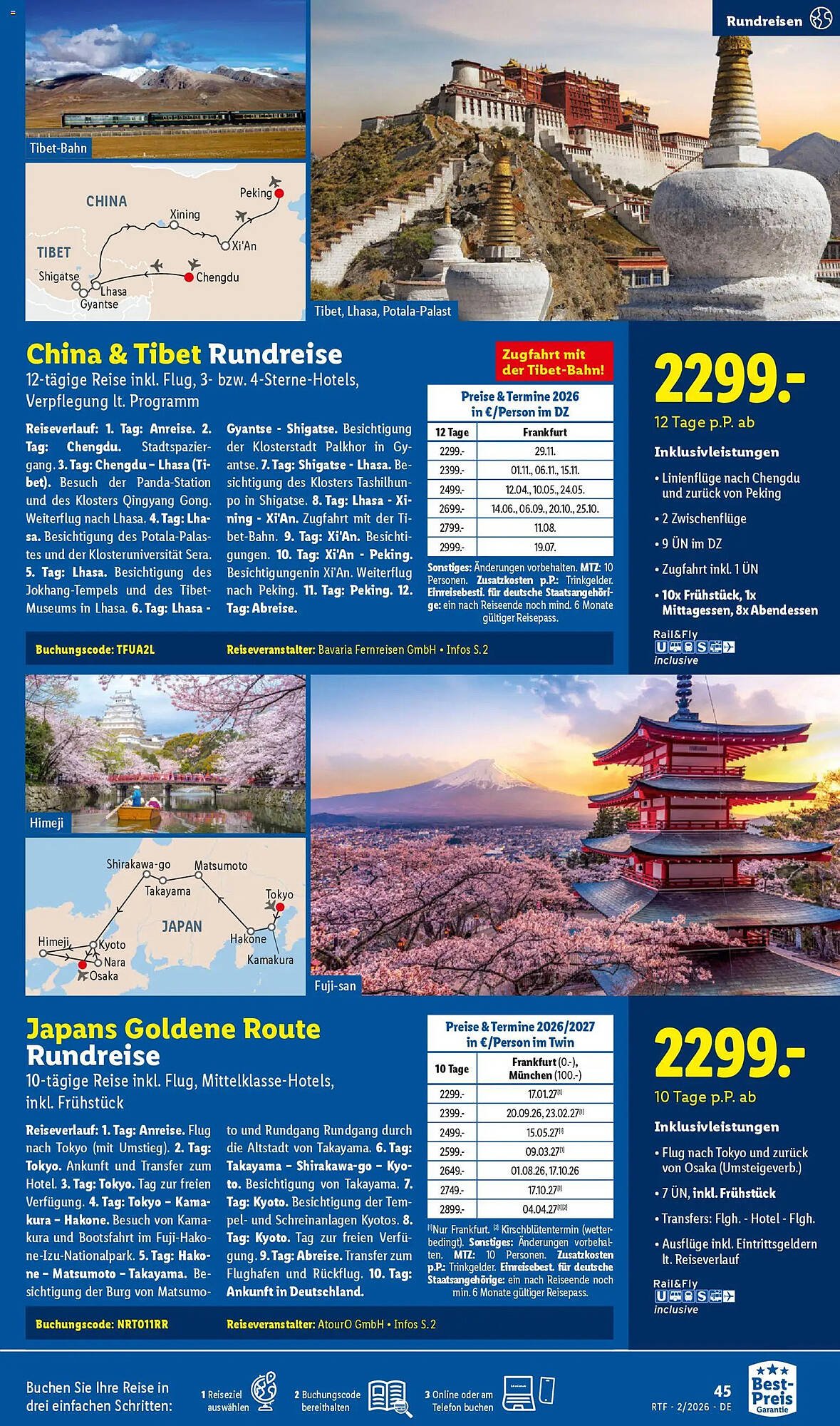 Lidl Reisen Prospekt