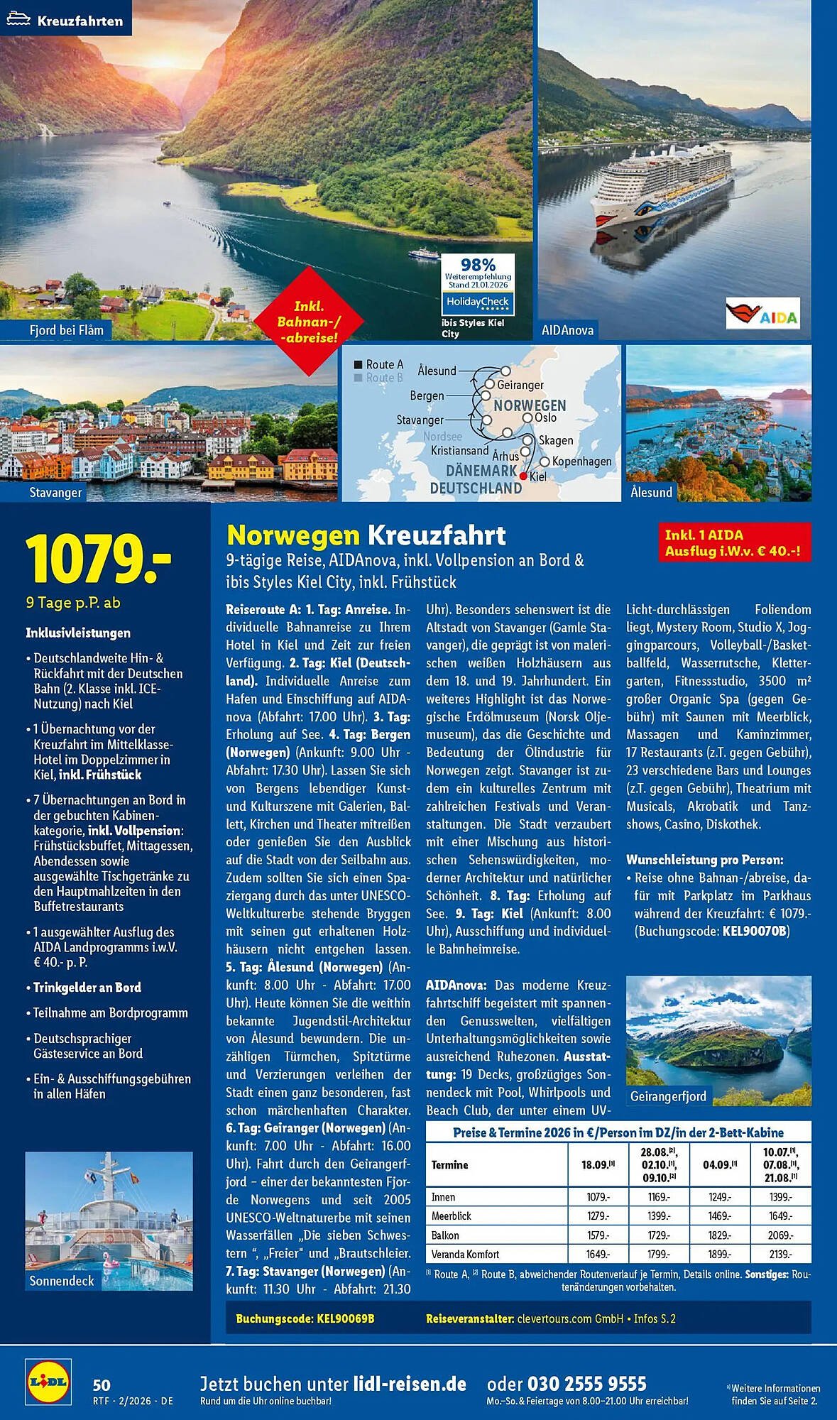 Lidl Reisen Prospekt