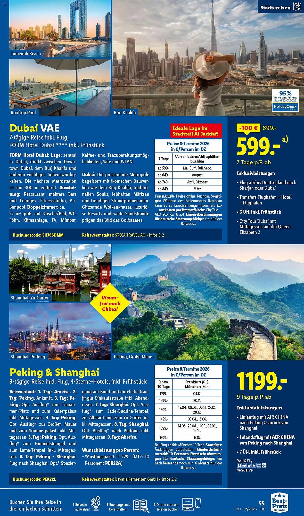 Lidl Reisen Prospekt