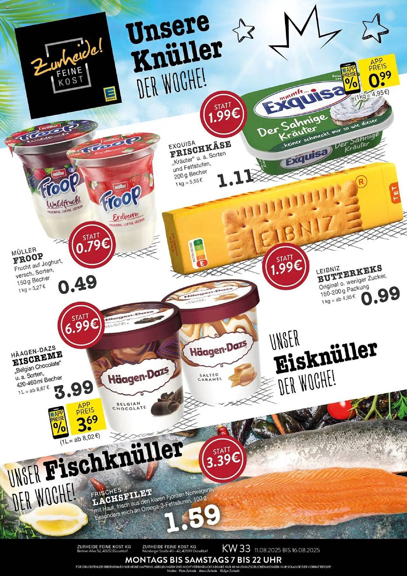 Edeka Zurheide Prospekt (2025-08-11 - 2025-08-16) | 1