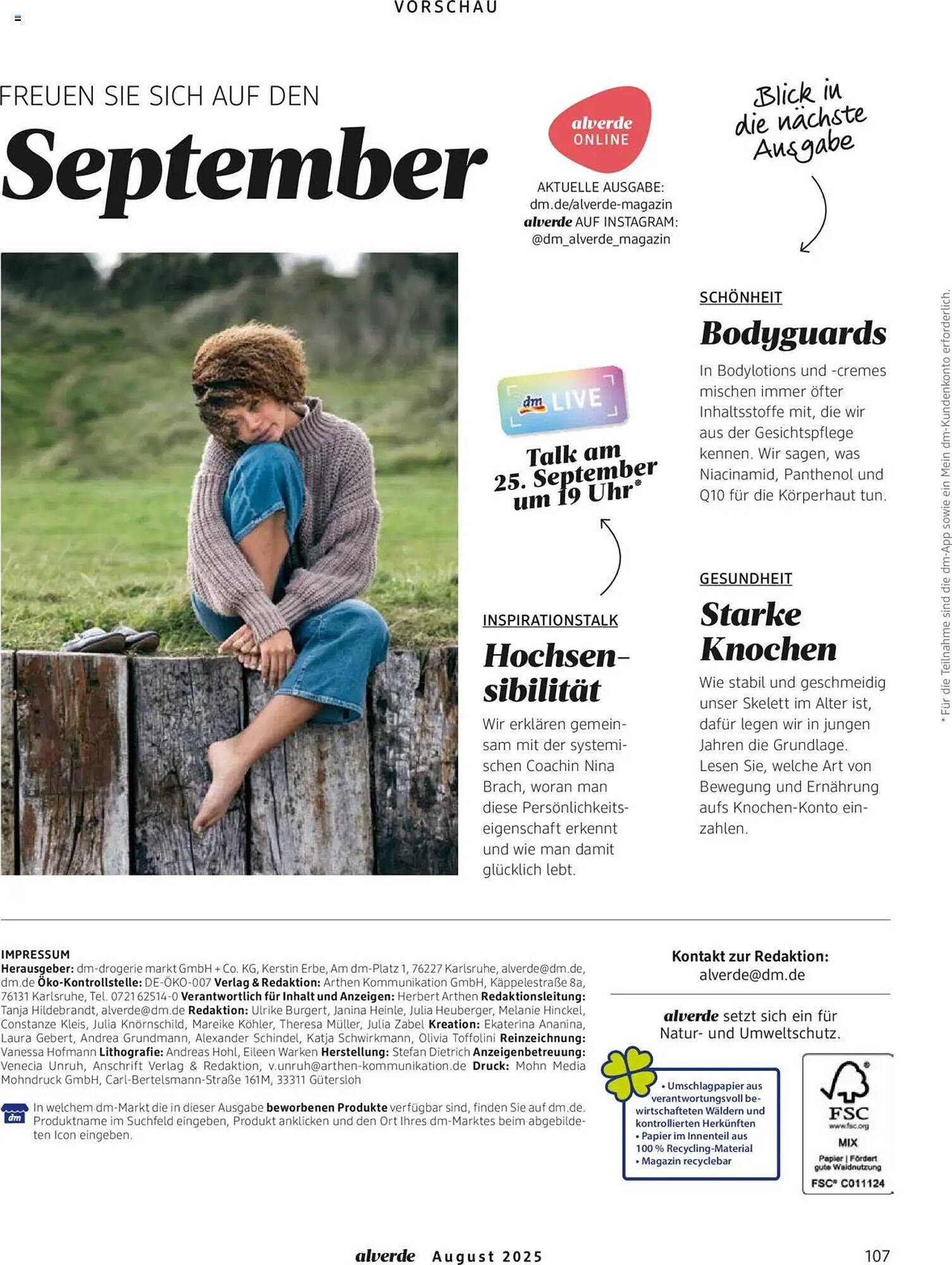 dm drogerie Prospekt (2025-08-01 - 2025-08-31)