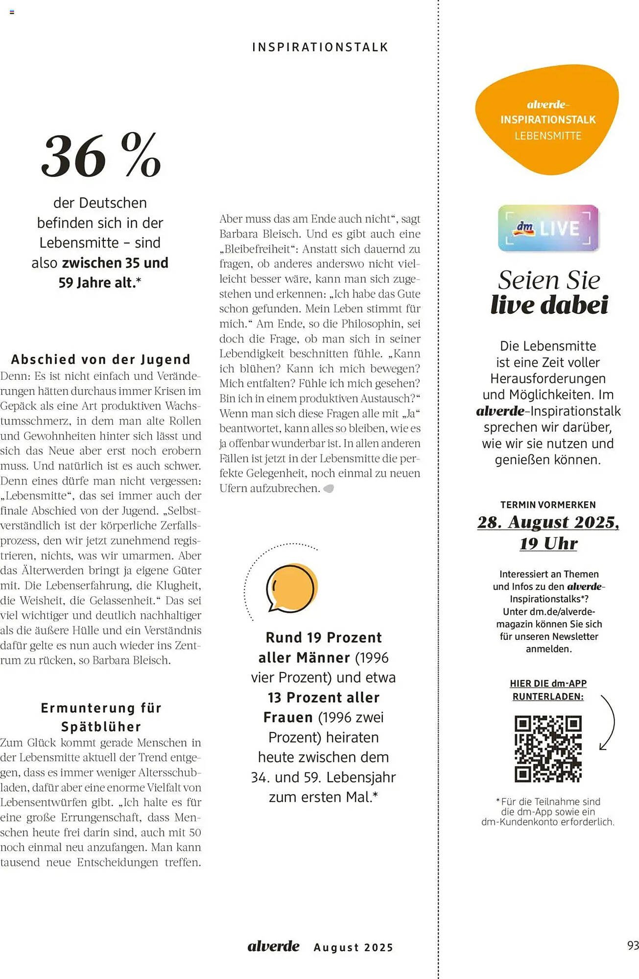 dm drogerie Prospekt (2025-08-01 - 2025-08-31)