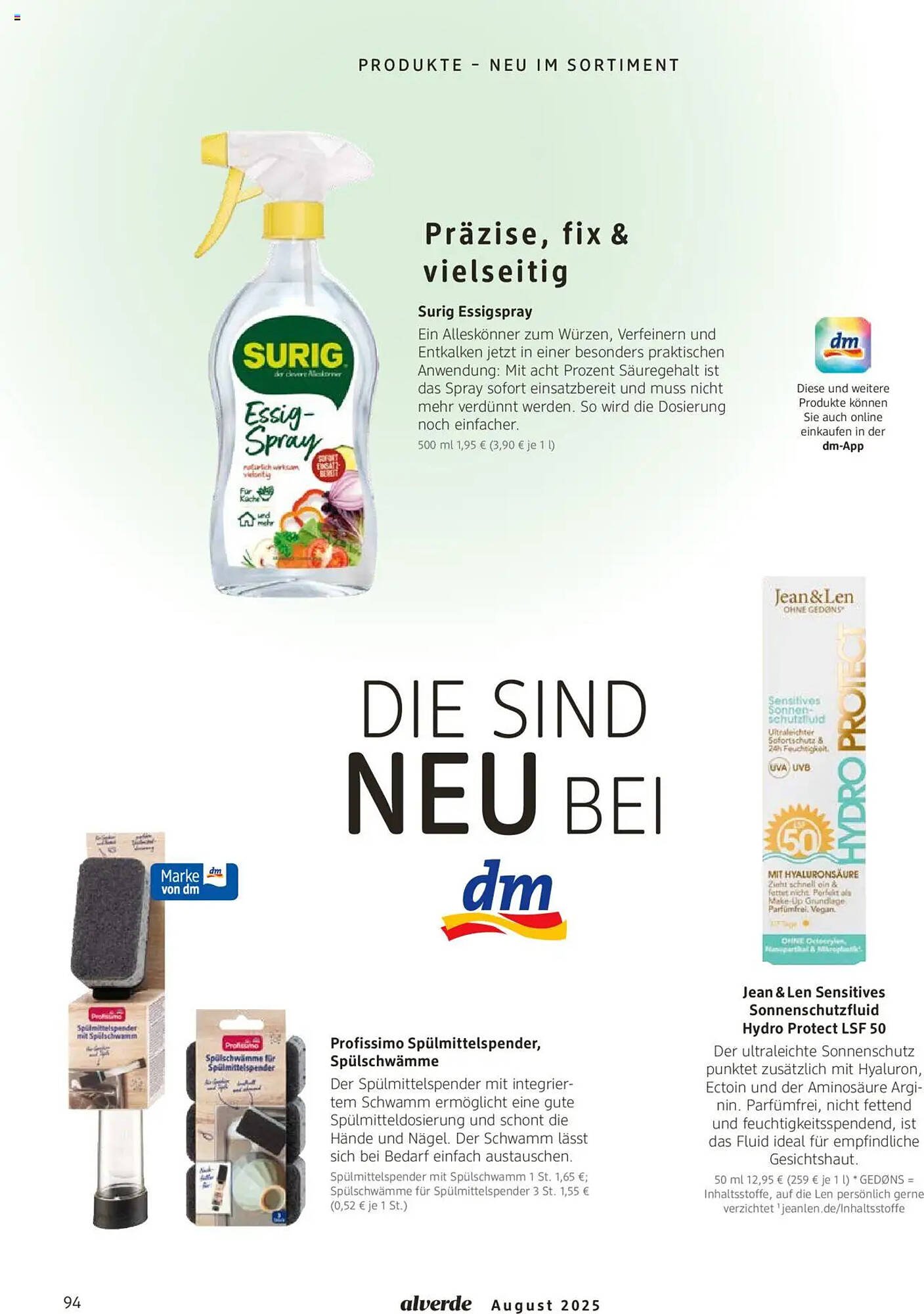 dm drogerie Prospekt (2025-08-01 - 2025-08-31)