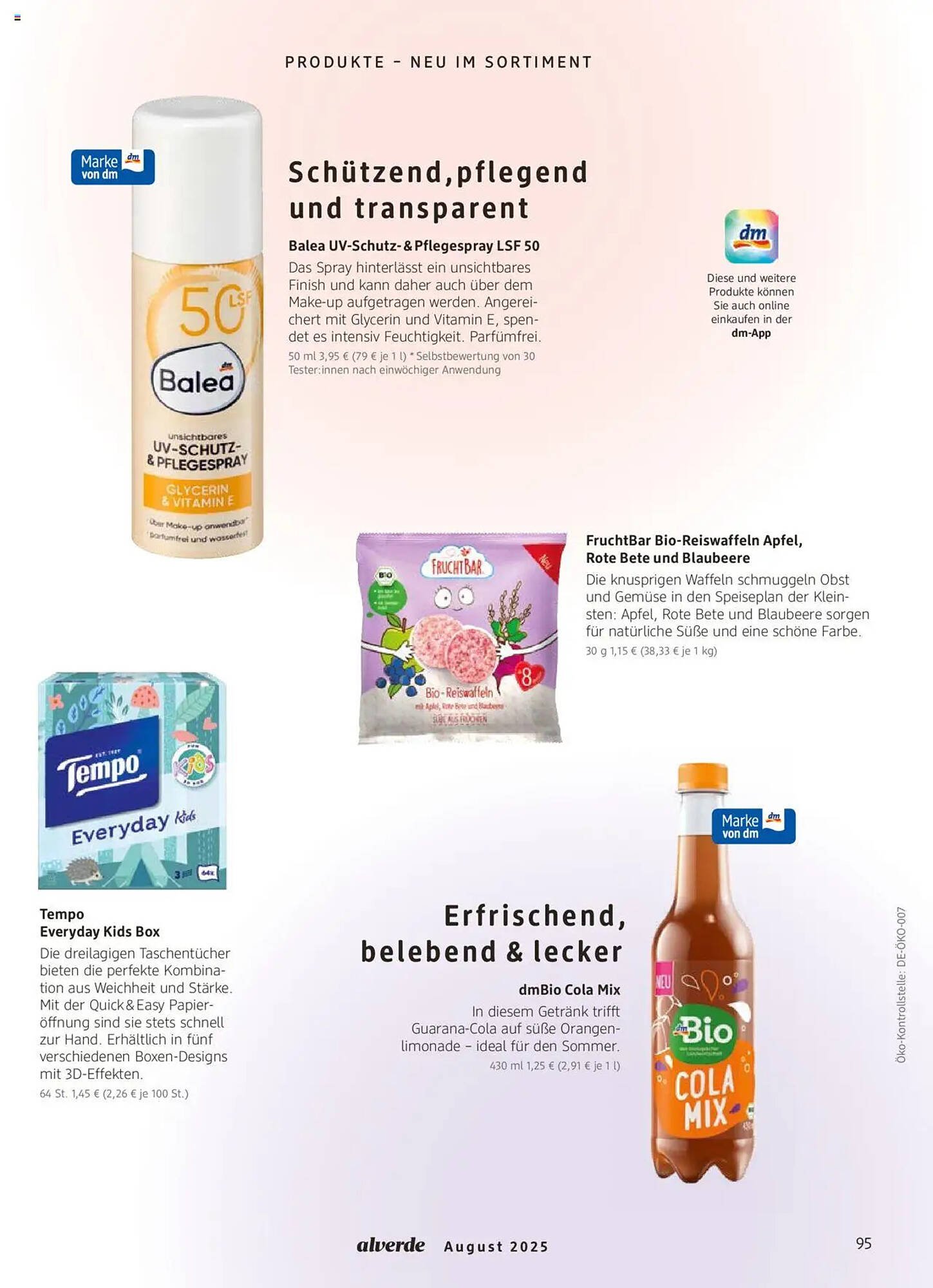 dm drogerie Prospekt (2025-08-01 - 2025-08-31)