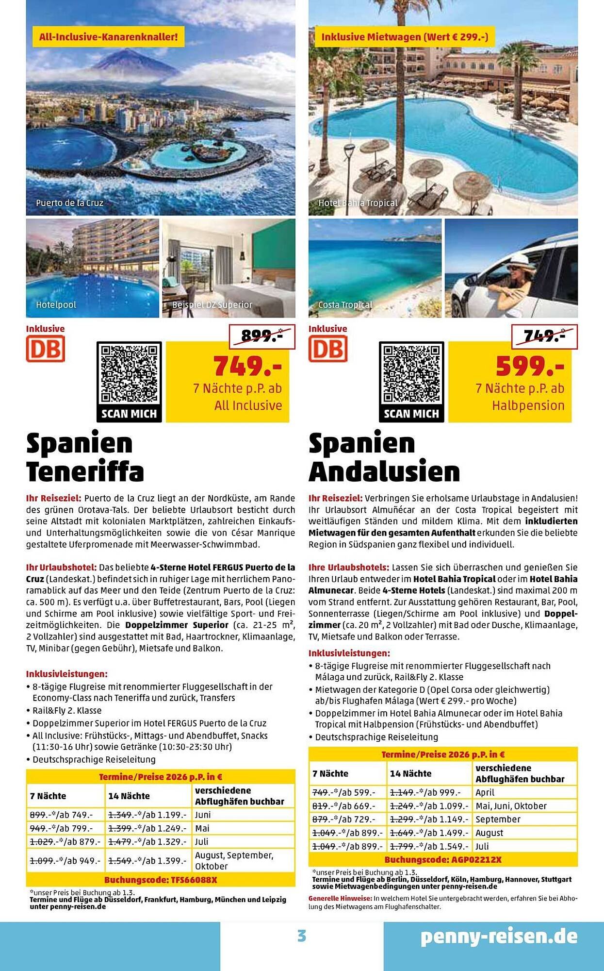 Penny Reisen Prospekt