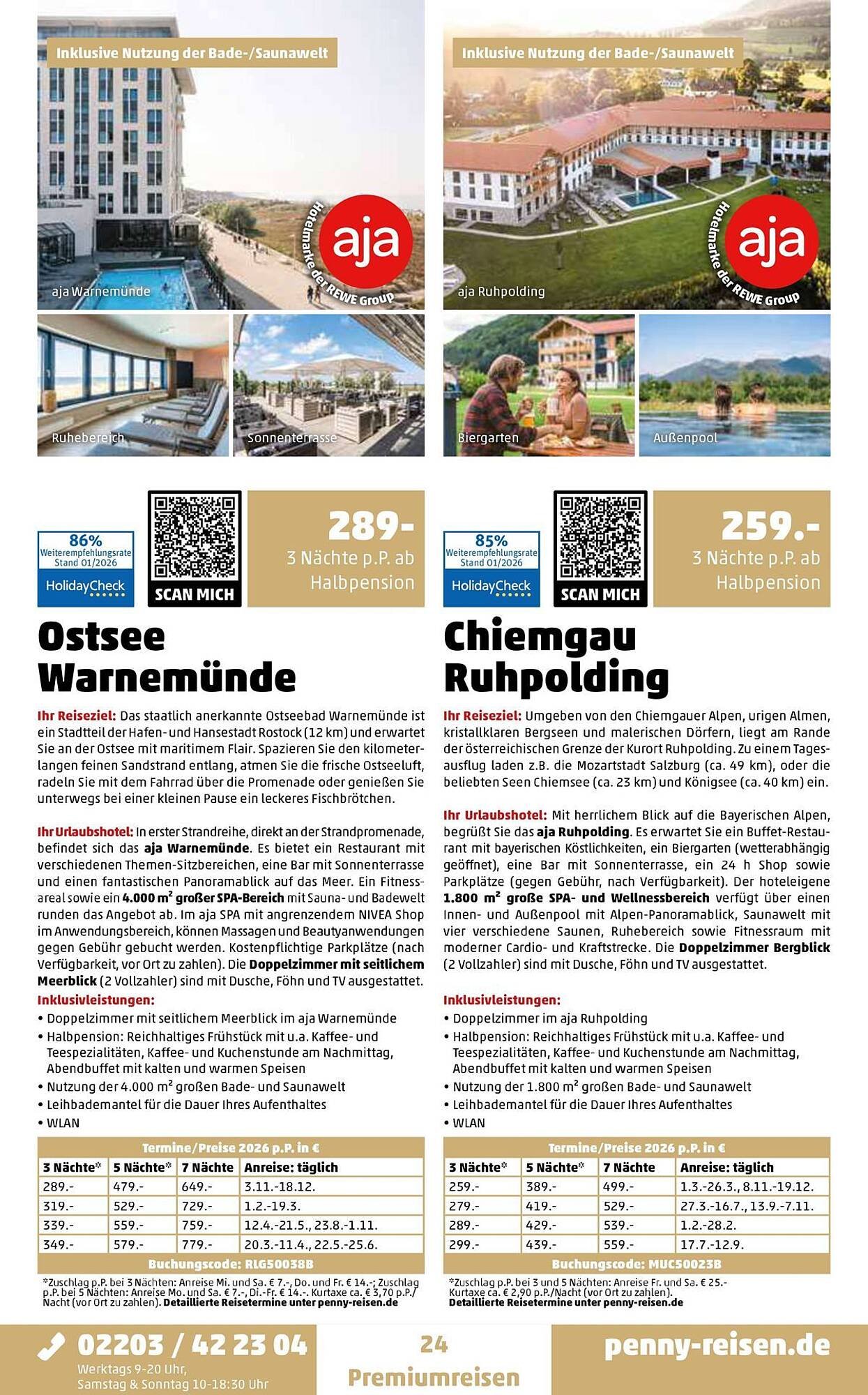 Penny Reisen Prospekt