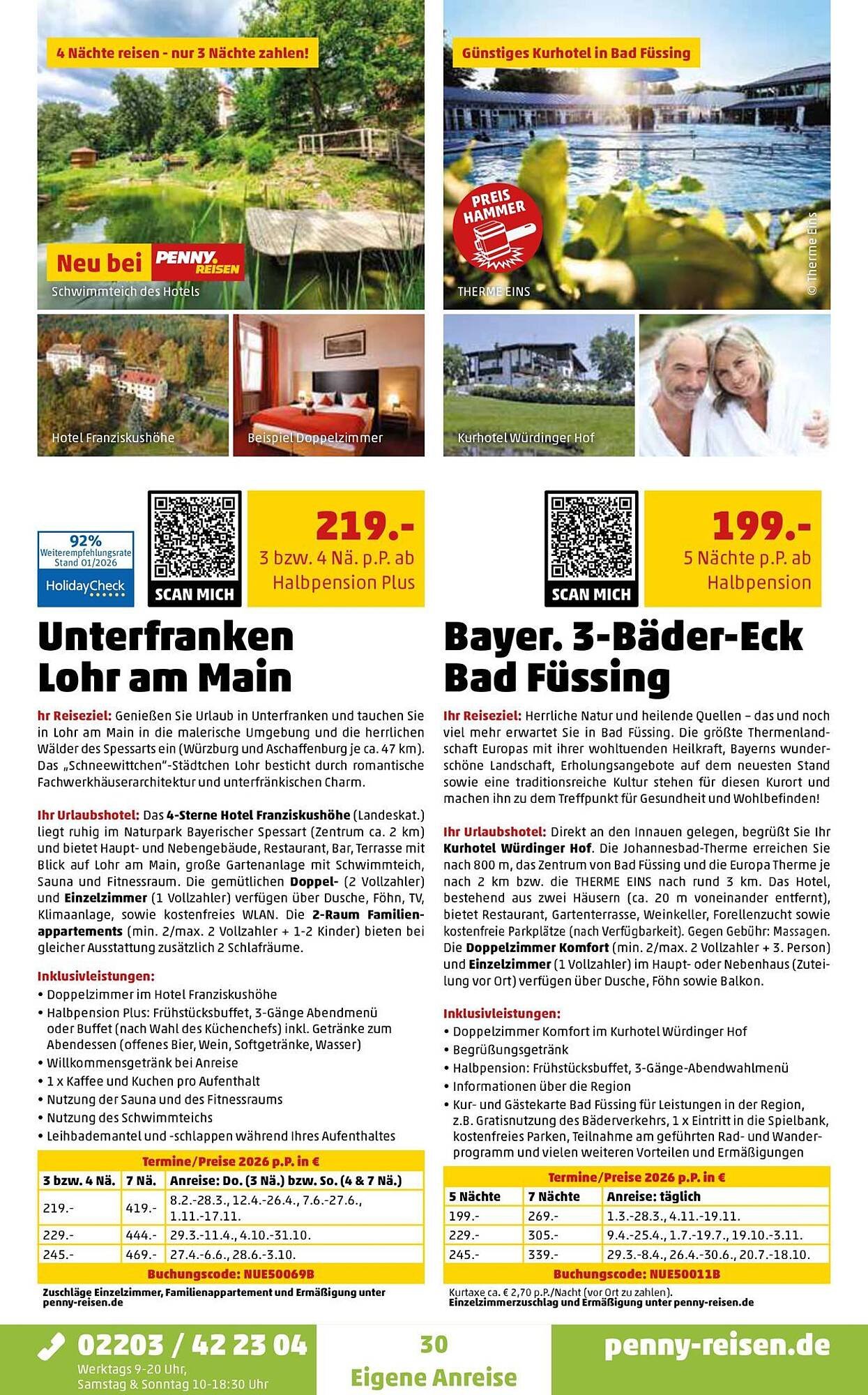 Penny Reisen Prospekt (2026-03-25 - 2026-04-08)