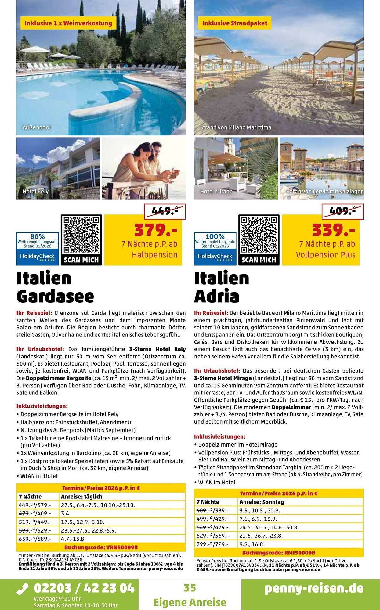 Penny Reisen Prospekt