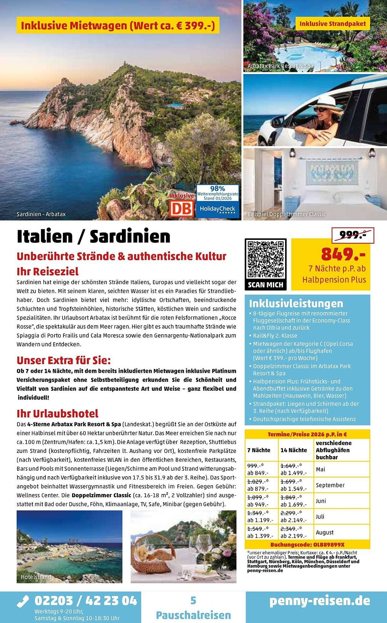 Penny Reisen Prospekt (2026-03-25 - 2026-04-08)