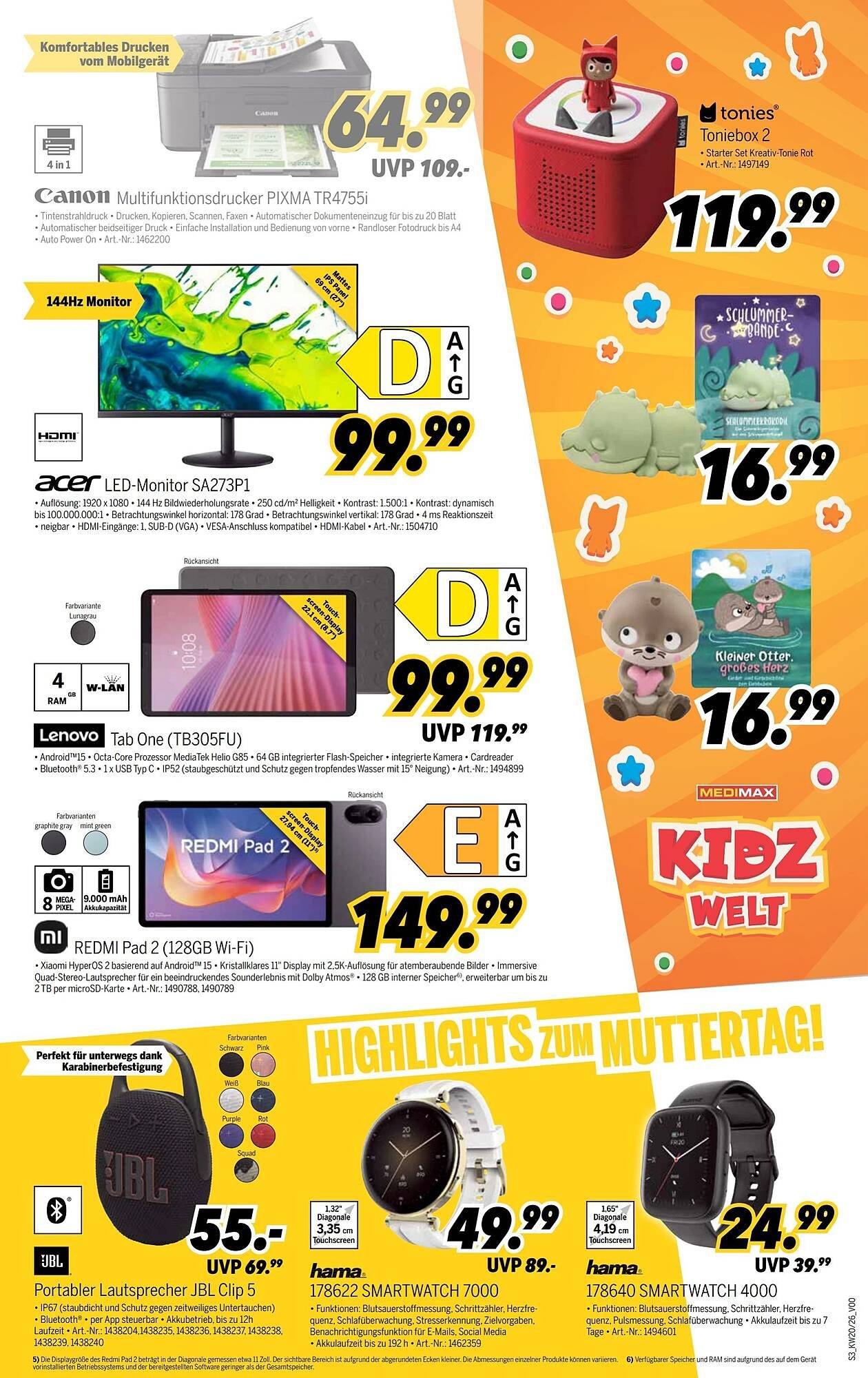 MEDIMAX Prospekt (2026-05-08 - 2026-05-16)