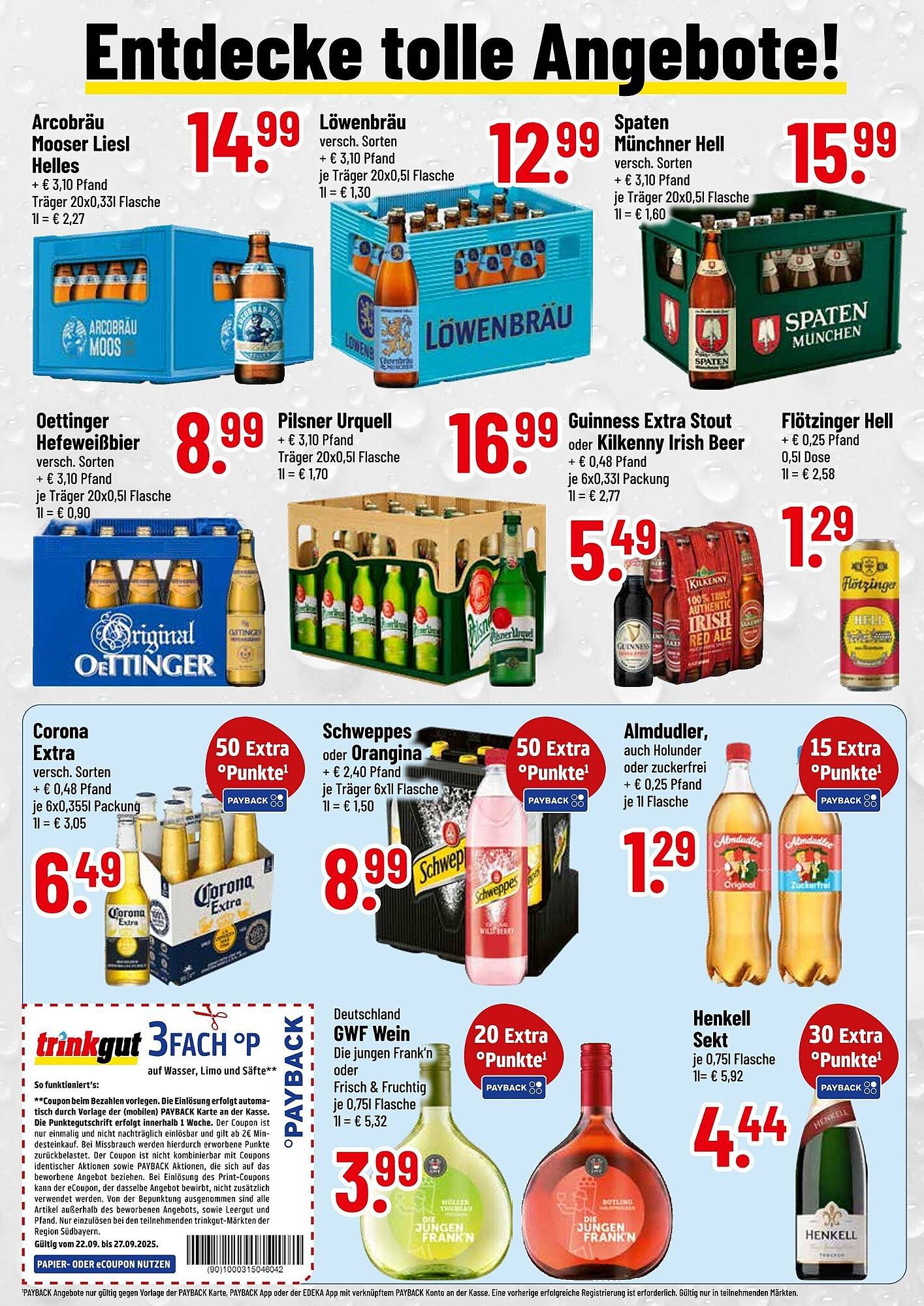 Trinkgut Prospekt (2025-09-22 - 2025-09-27) | 2