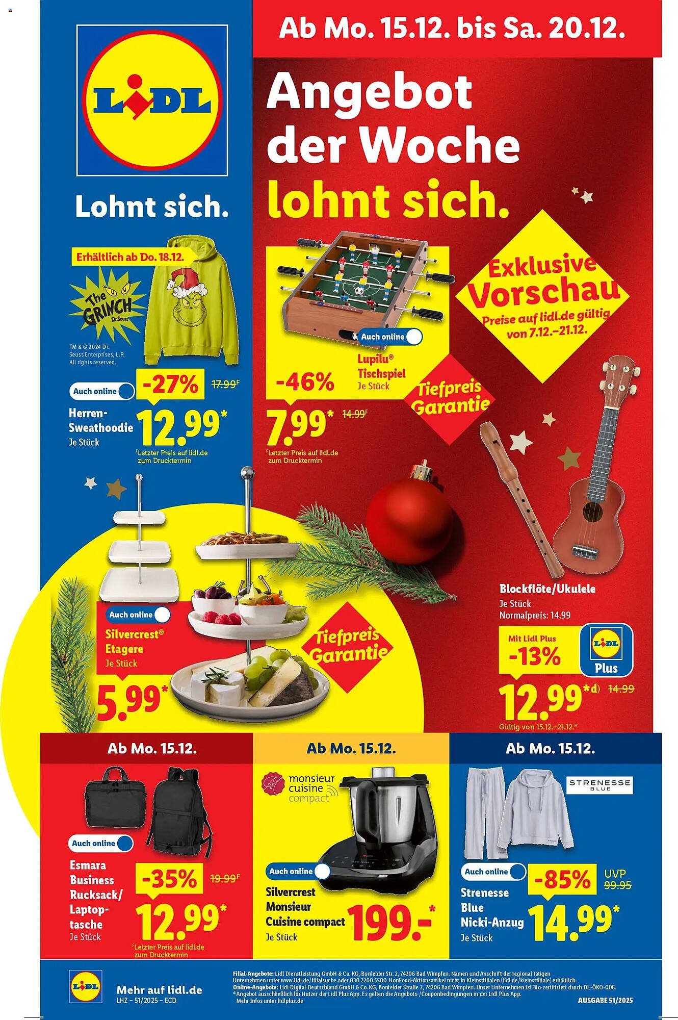 Lidl Prospekt (2025-12-15 - 2025-12-20)