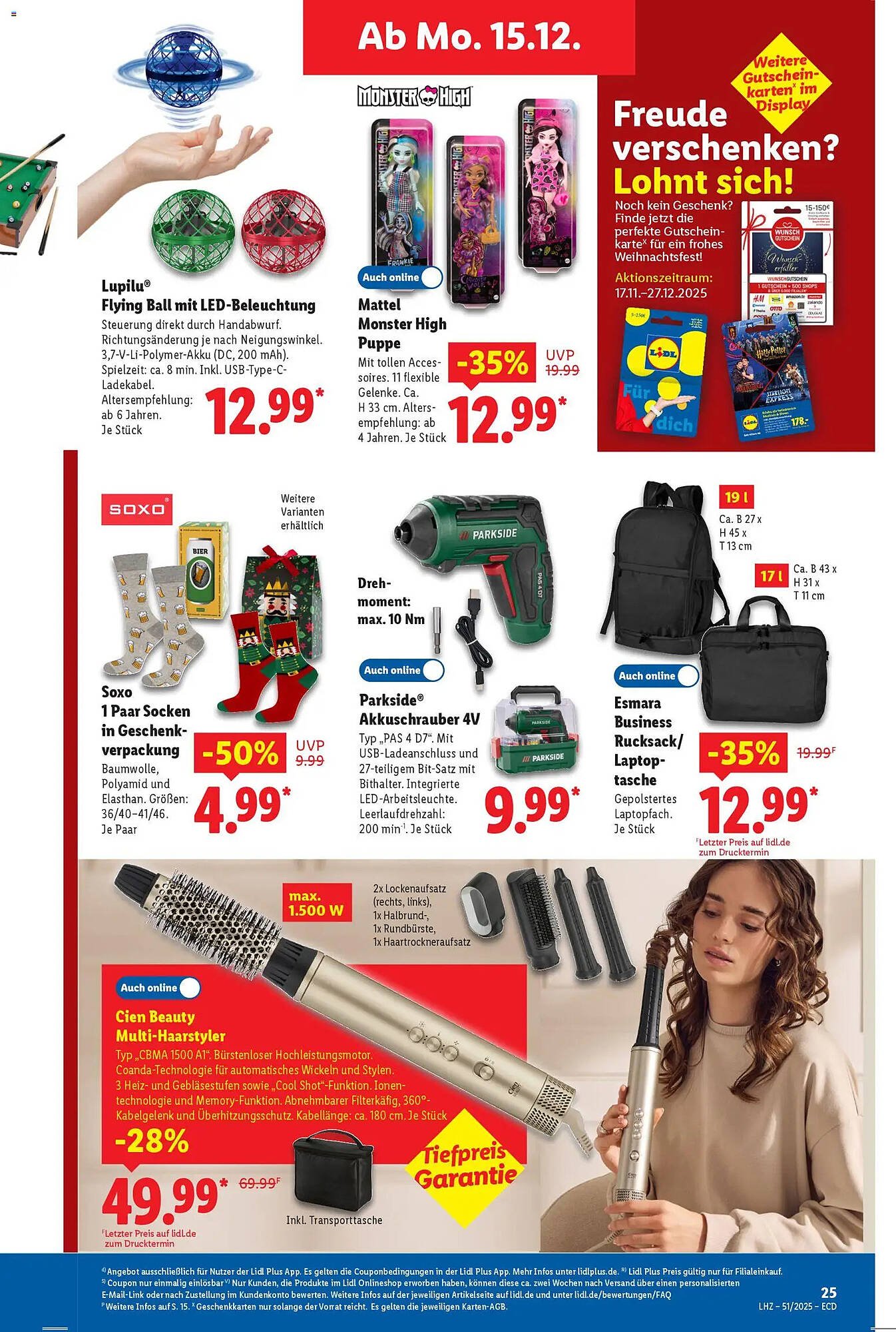 Lidl Prospekt (2025-12-15 - 2025-12-20)