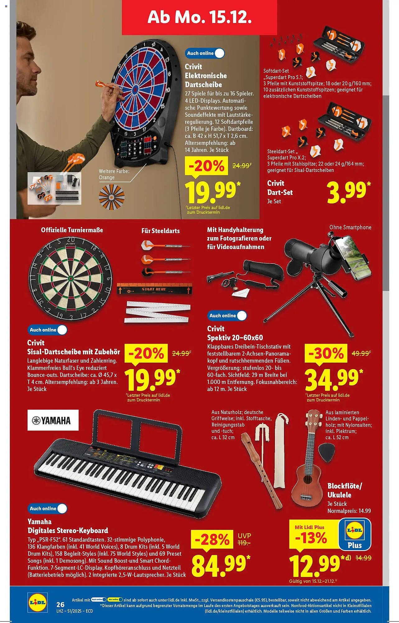 Lidl Prospekt (2025-12-15 - 2025-12-20)