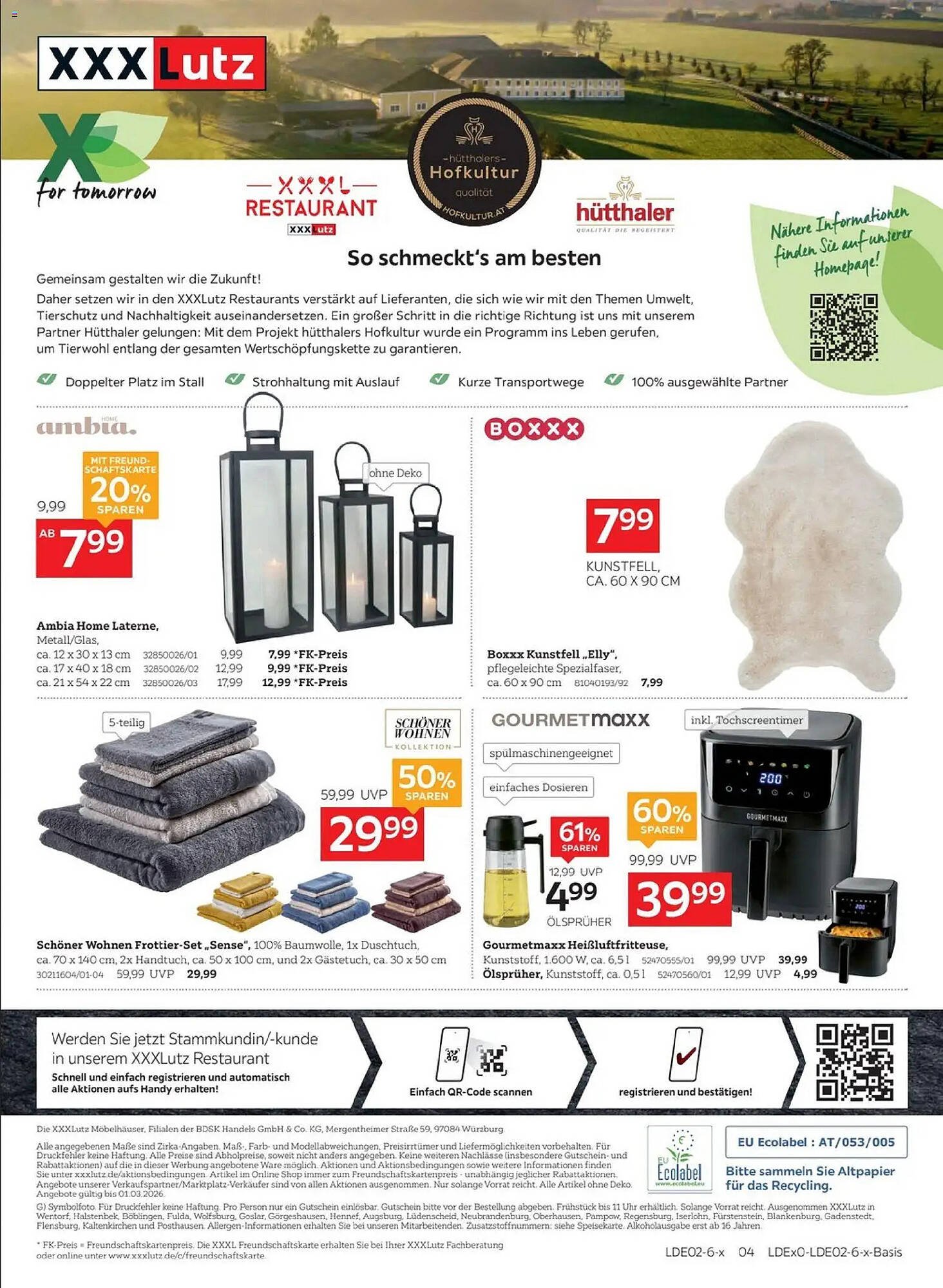 XXXLutz Prospekt