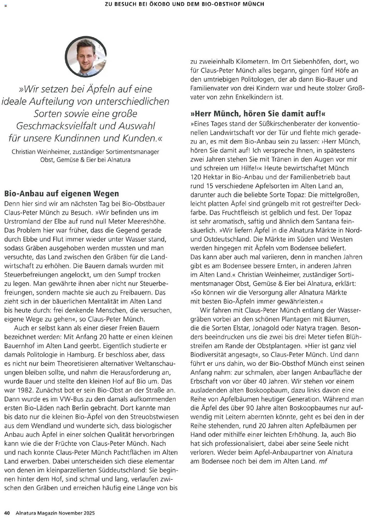 Alnatura Prospekt (2025-11-01 - 2025-11-30) | 40