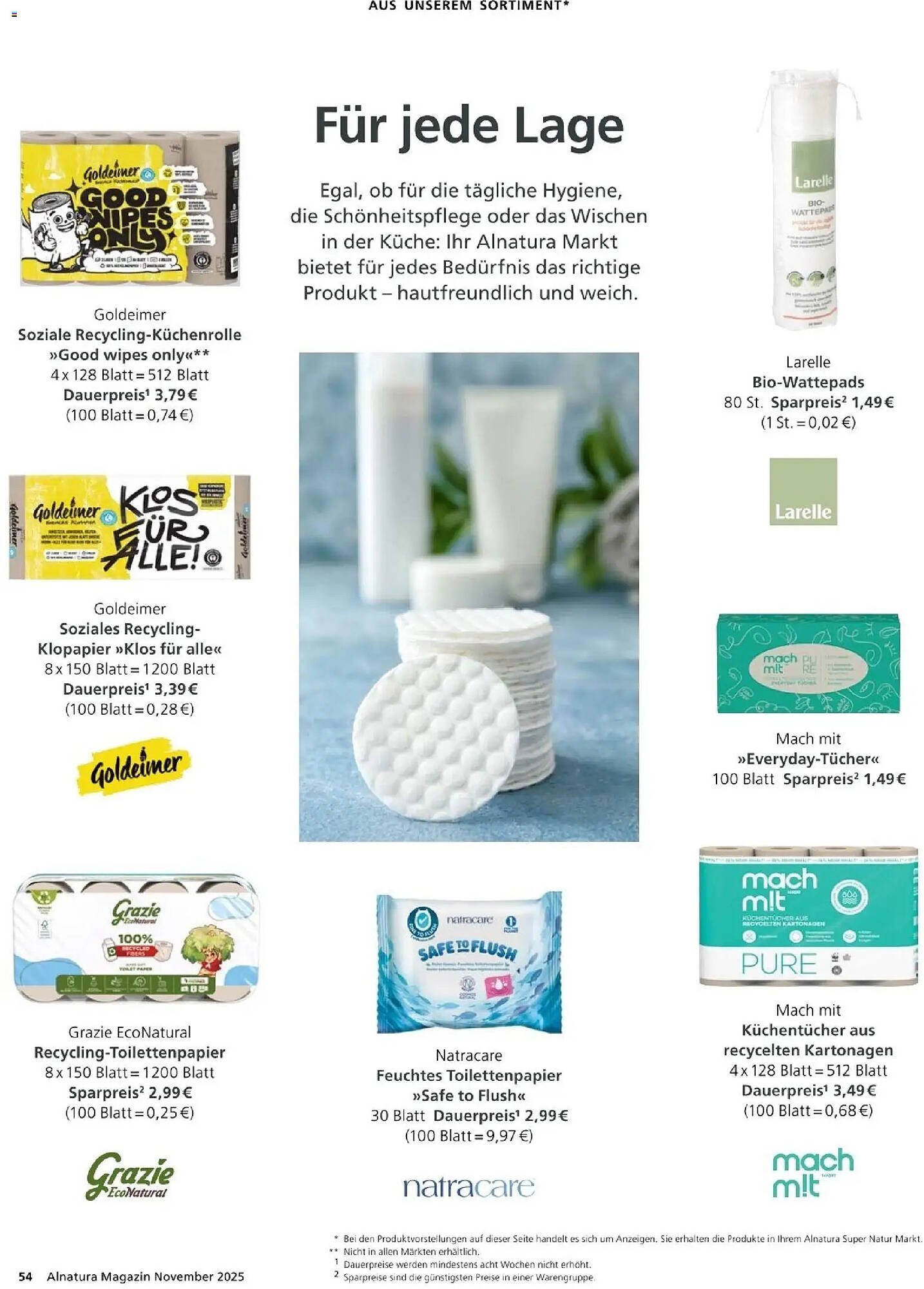 Alnatura Prospekt (2025-11-01 - 2025-11-30) | 54