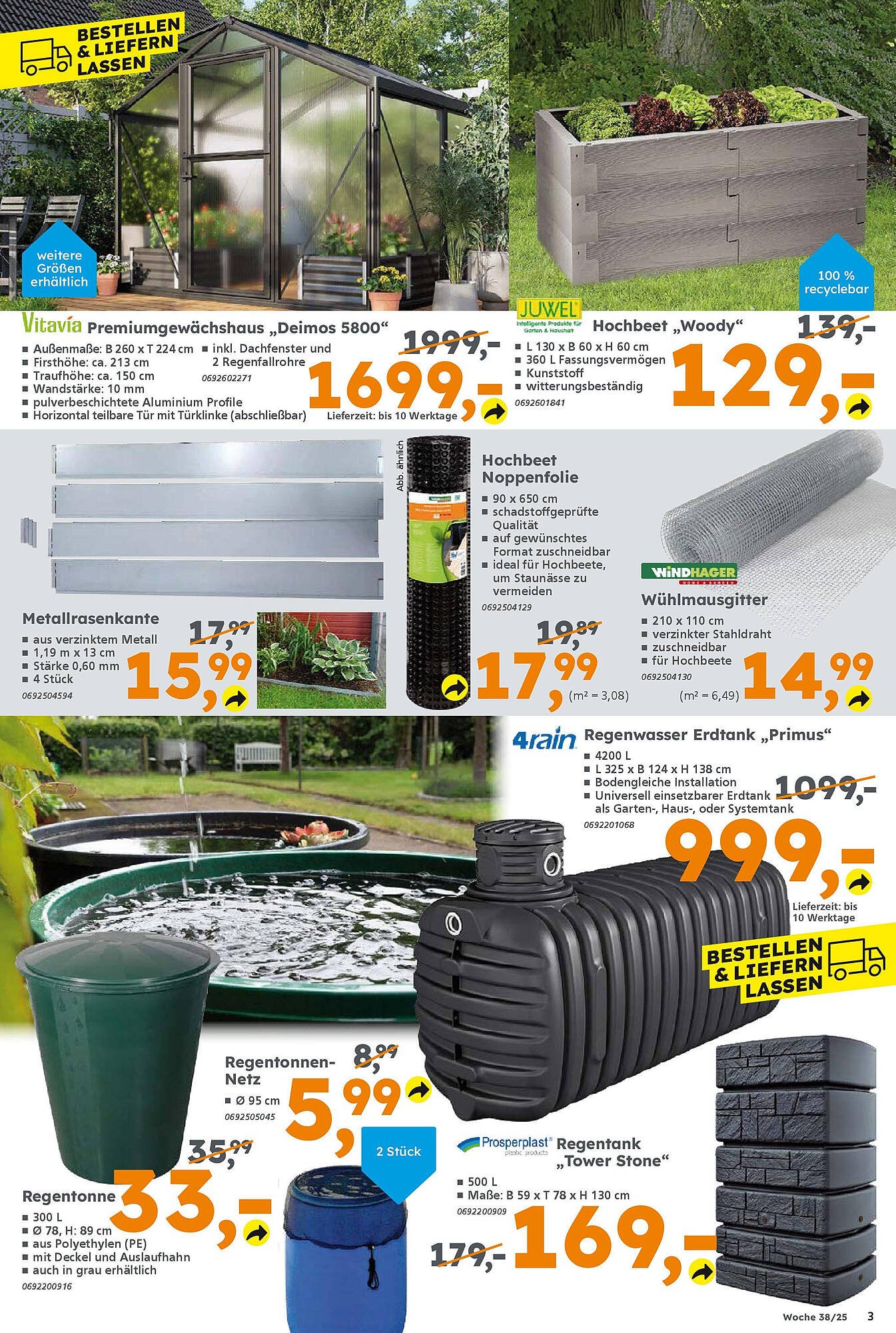 Globus Baumarkt Prospekt (2025-09-14 - 2025-09-20) | 3