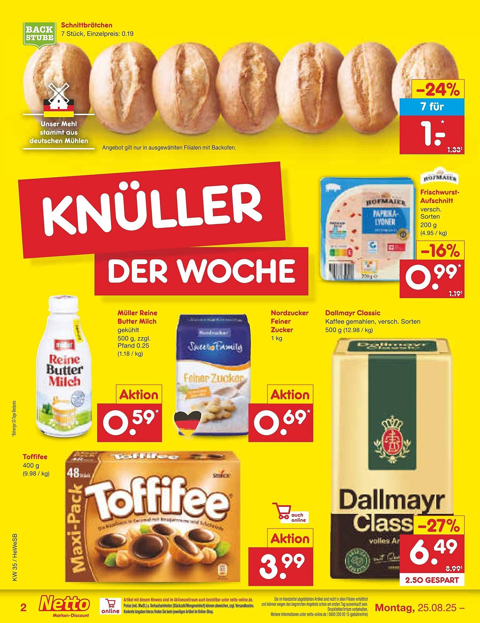 Netto Marken-Discount Prospekt (2025-08-25 - 2025-08-30) | 2