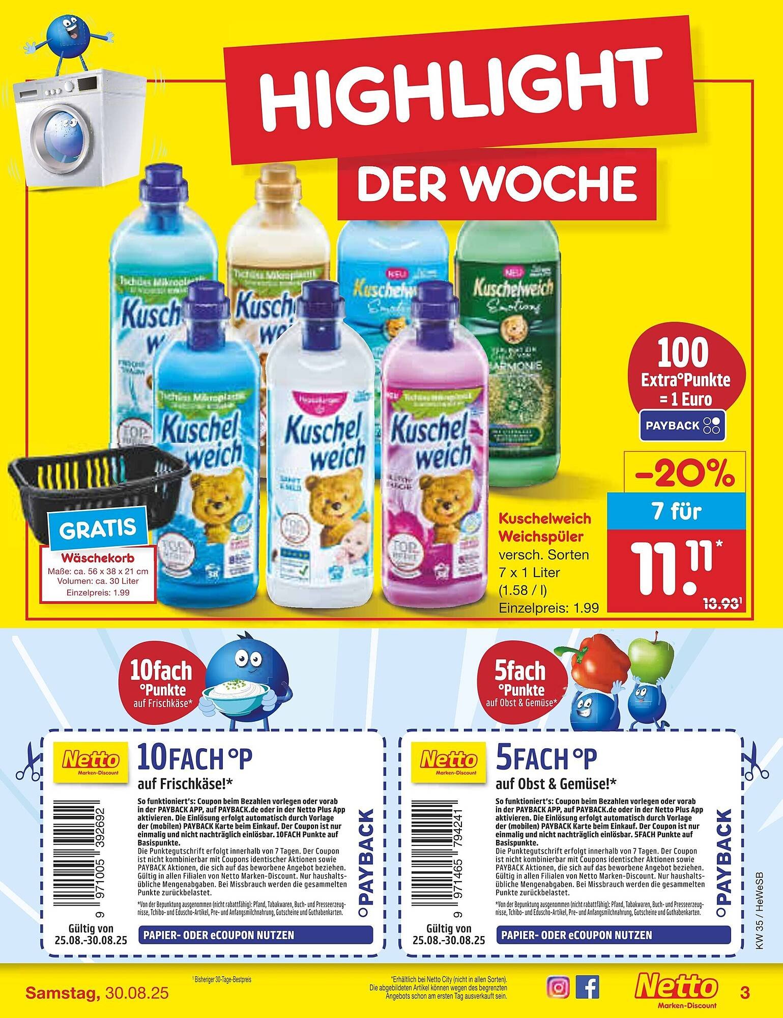 Netto Marken-Discount Prospekt (2025-08-25 - 2025-08-30) | 3