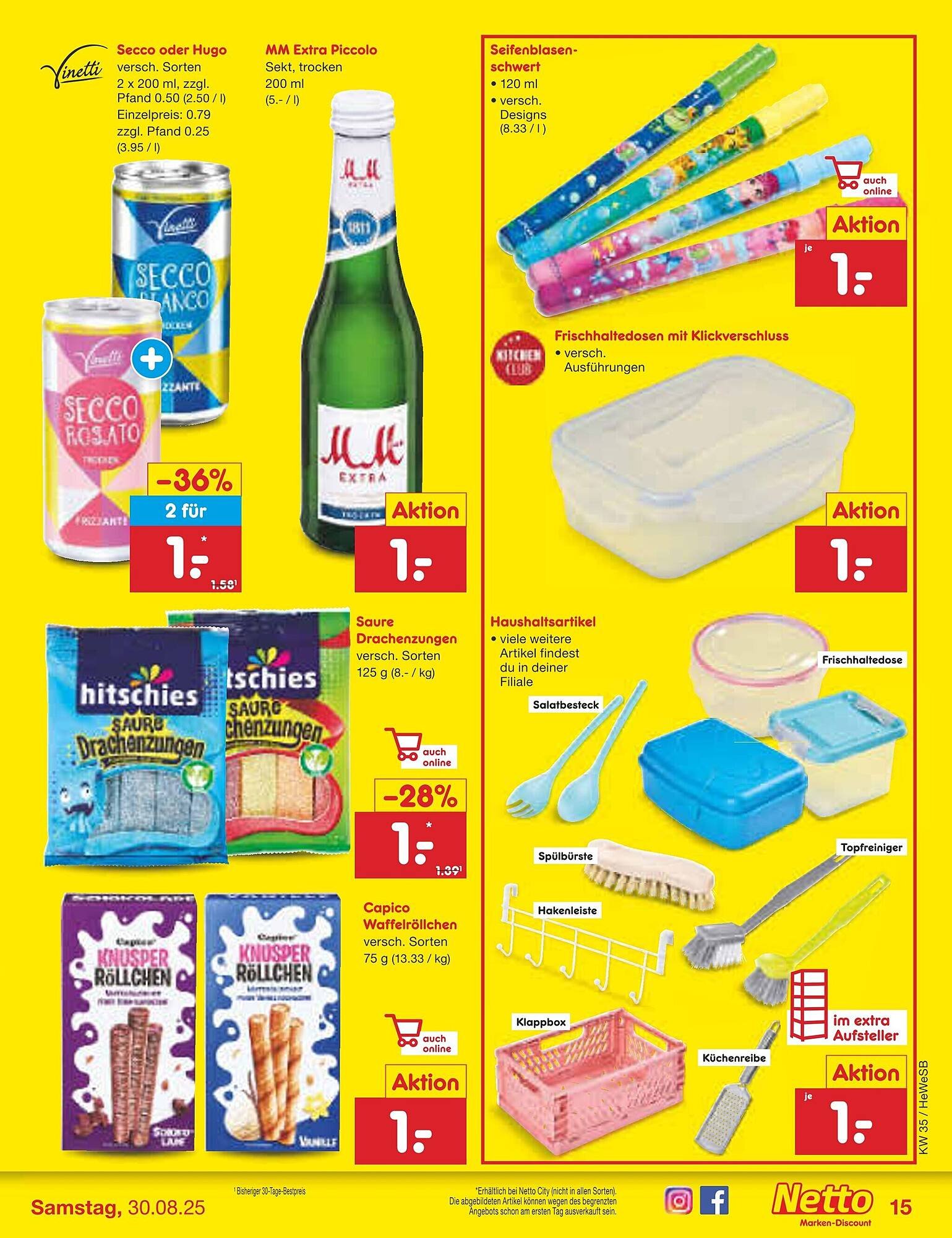 Netto Marken-Discount Prospekt (2025-08-25 - 2025-08-30) | 21